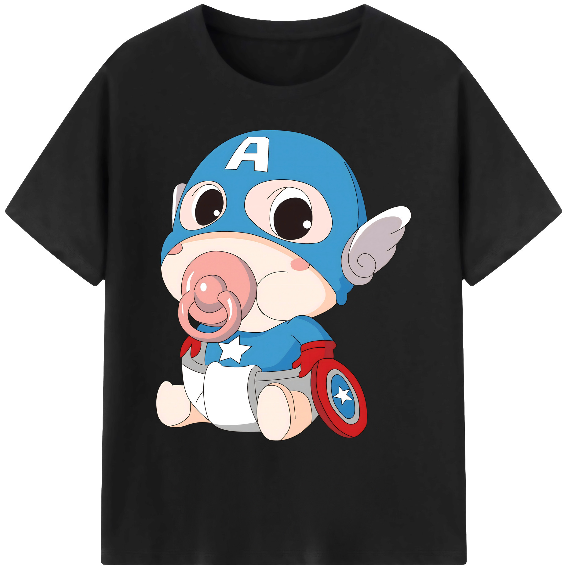 （画像用） アベンジャーズ The Avengers 綿100％ メンズ半袖Tシャツ｜肌触りやわらか＆通気性