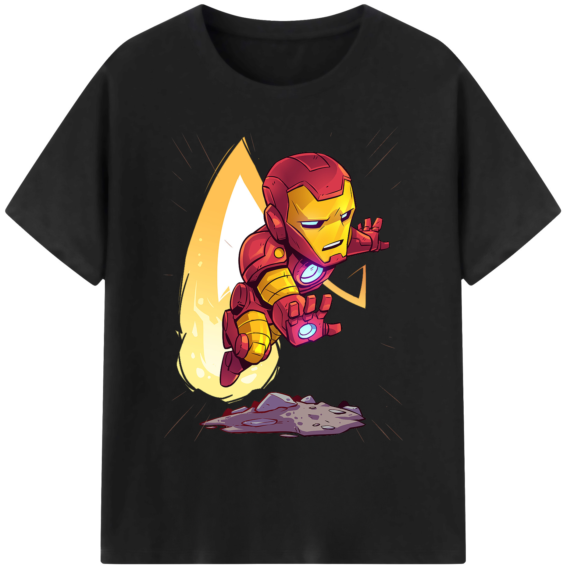 （画像用） アベンジャーズ The Avengers 綿100％ メンズ半袖Tシャツ｜肌触りやわらか＆通気性
