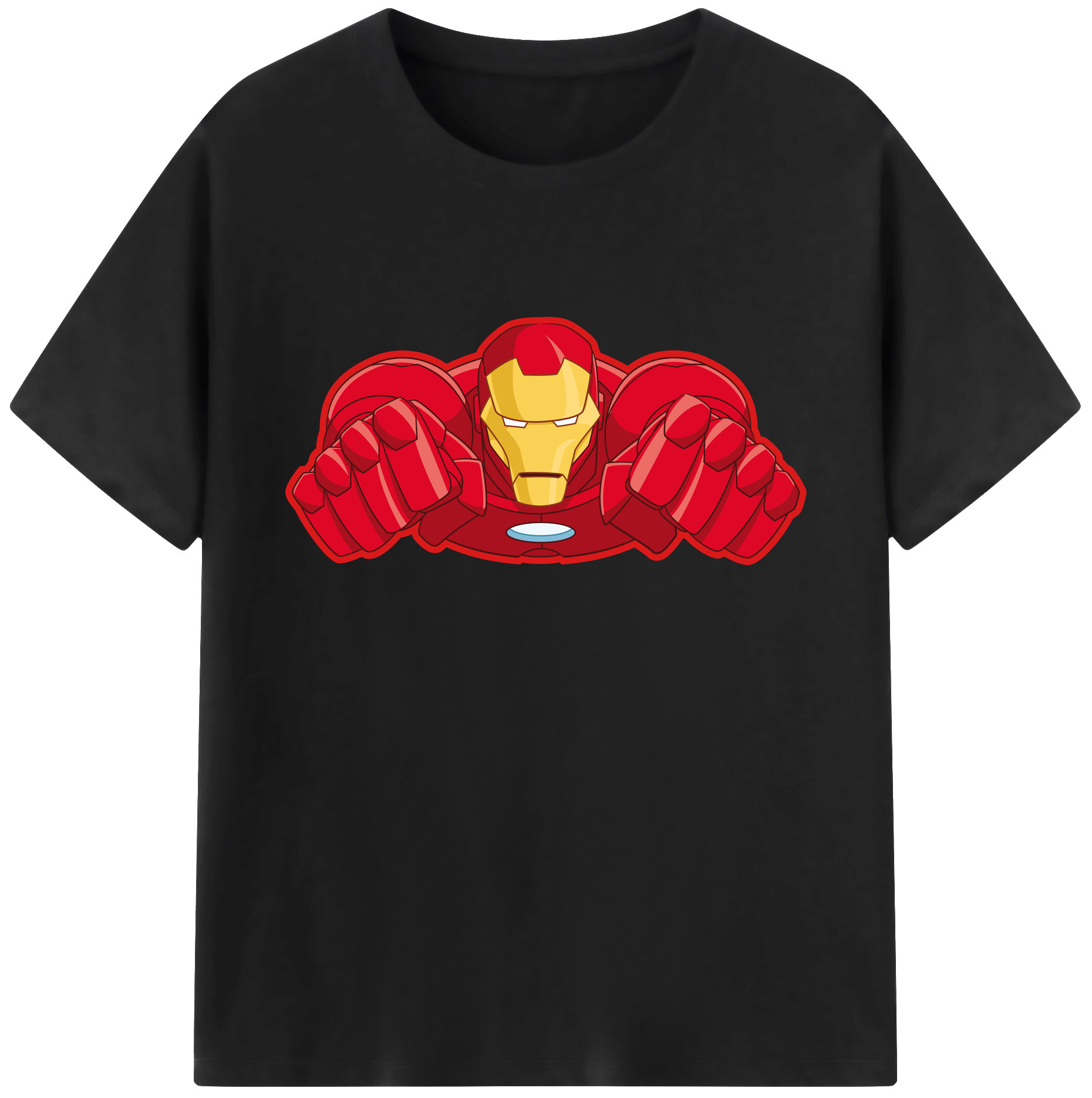 （画像用） アベンジャーズ The Avengers 綿100％ メンズ半袖Tシャツ｜肌触りやわらか＆通気性