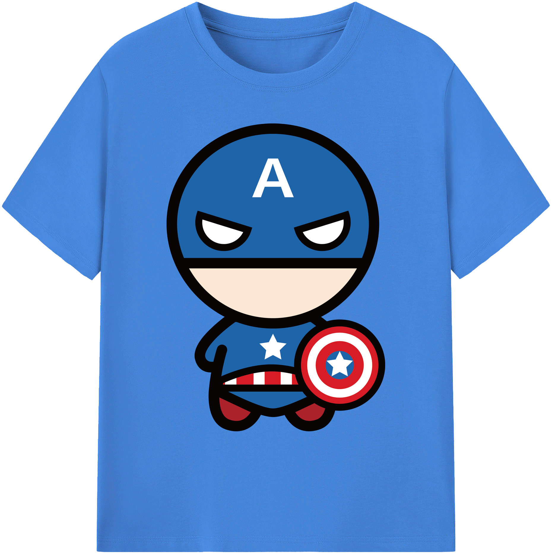 （画像用） アベンジャーズ The Avengers 綿100％ メンズ半袖Tシャツ｜肌触りやわらか＆通気性