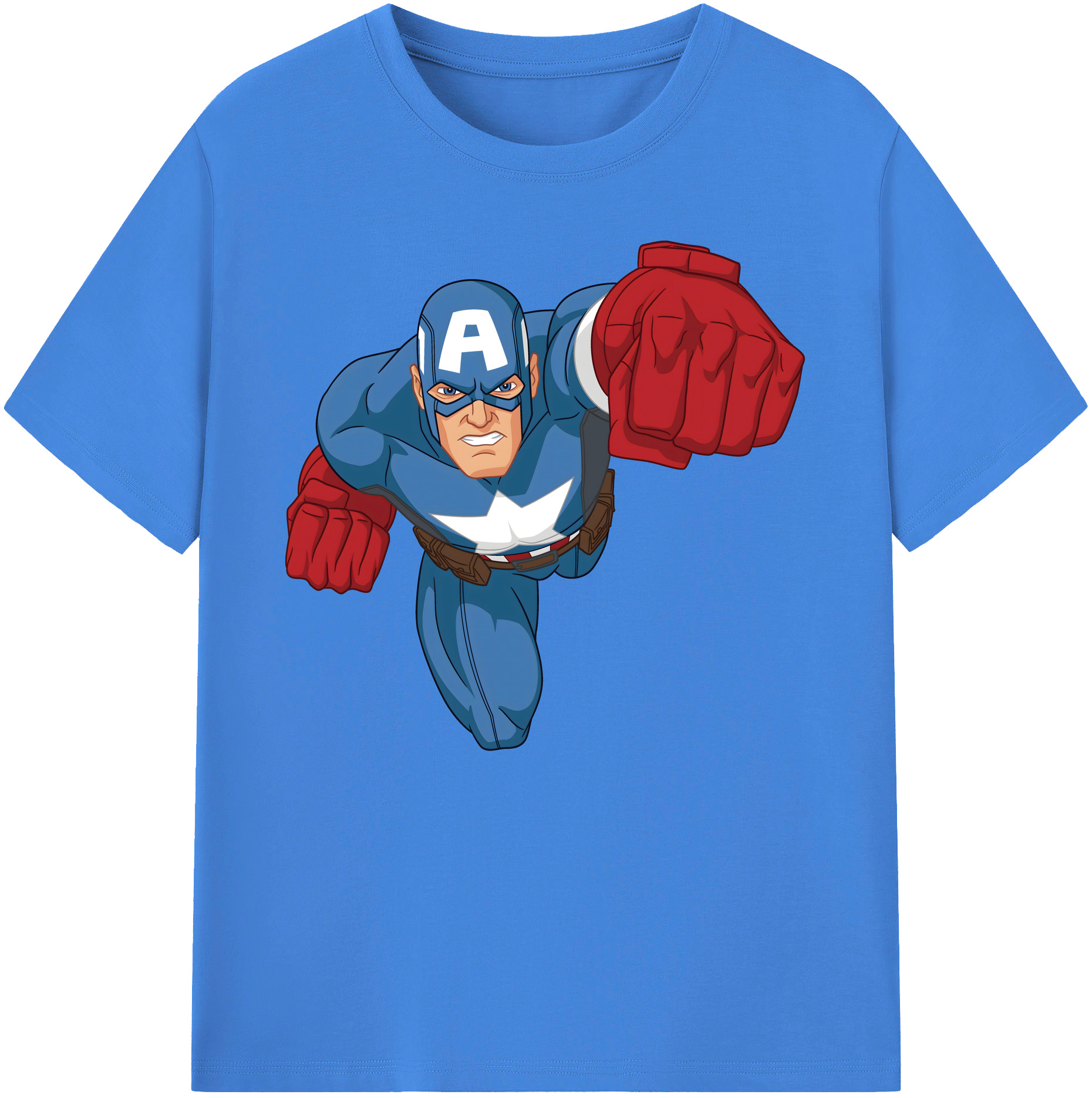 （画像用） アベンジャーズ The Avengers 綿100％ メンズ半袖Tシャツ｜肌触りやわらか＆通気性