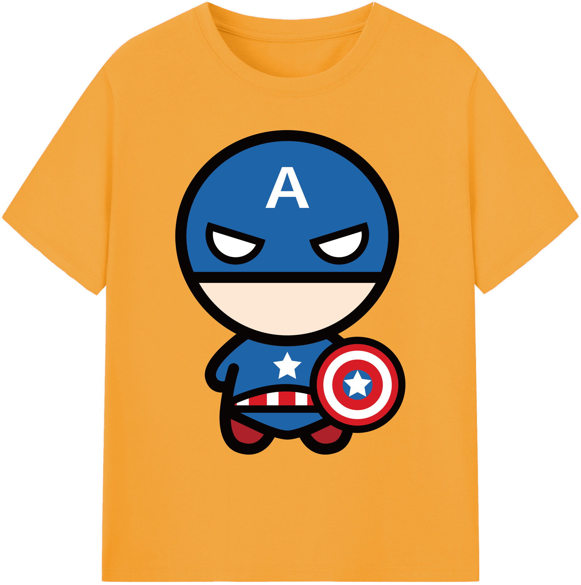 （画像用） アベンジャーズ The Avengers 綿100％ メンズ半袖Tシャツ｜肌触りやわらか＆通気性