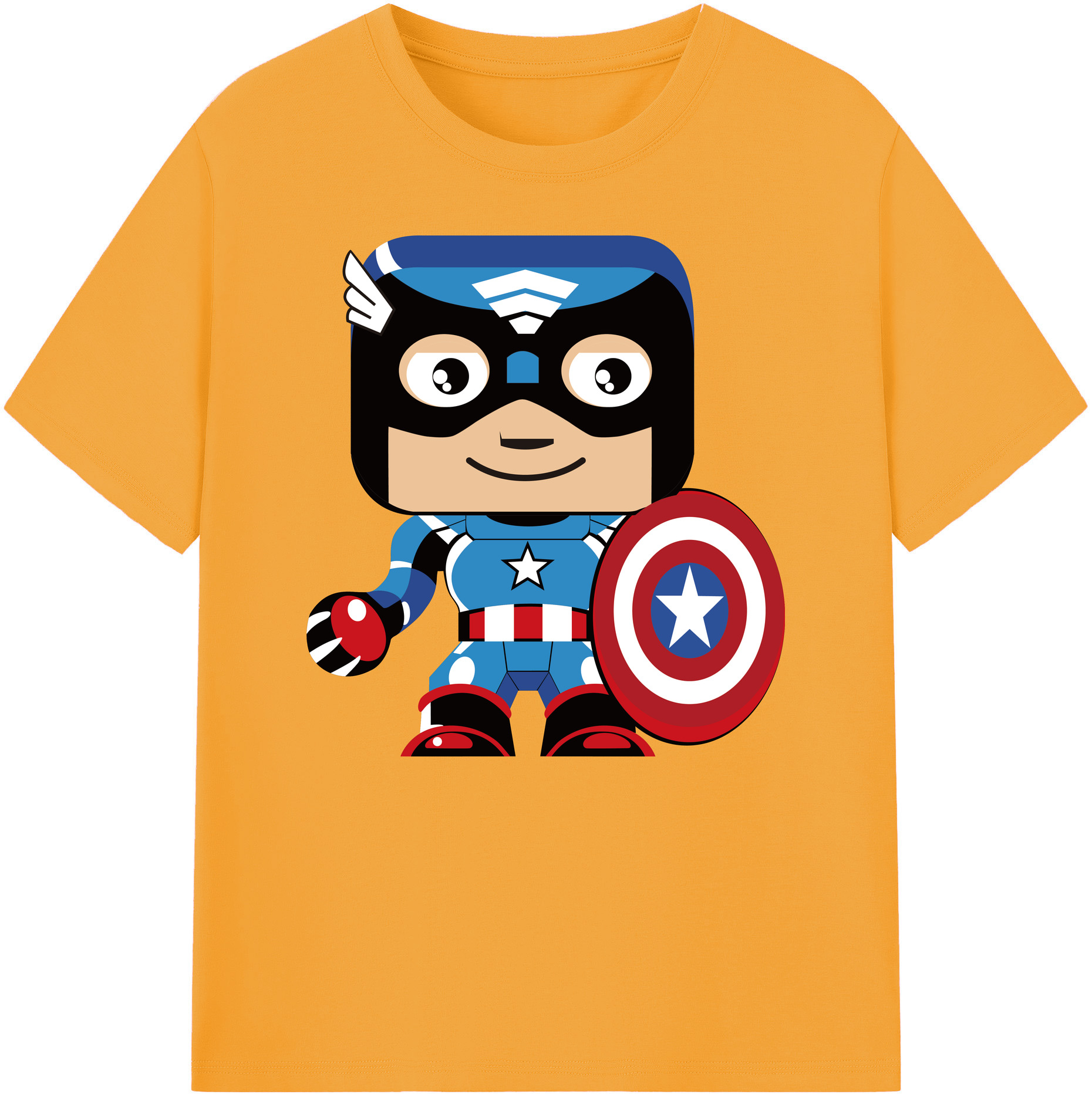 （画像用） アベンジャーズ The Avengers 綿100％ メンズ半袖Tシャツ｜肌触りやわらか＆通気性