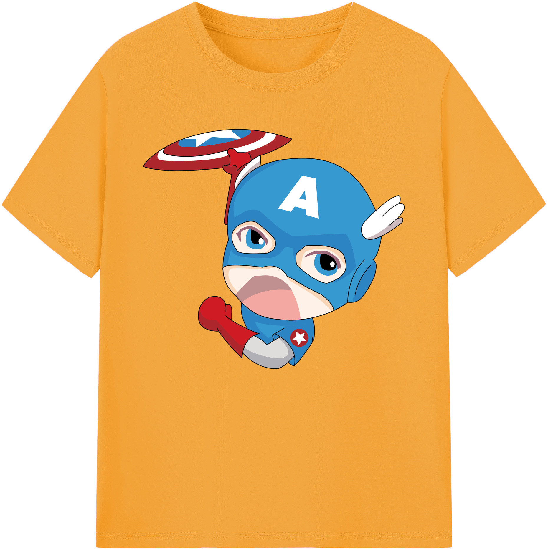 （画像用） アベンジャーズ The Avengers 綿100％ メンズ半袖Tシャツ｜肌触りやわらか＆通気性