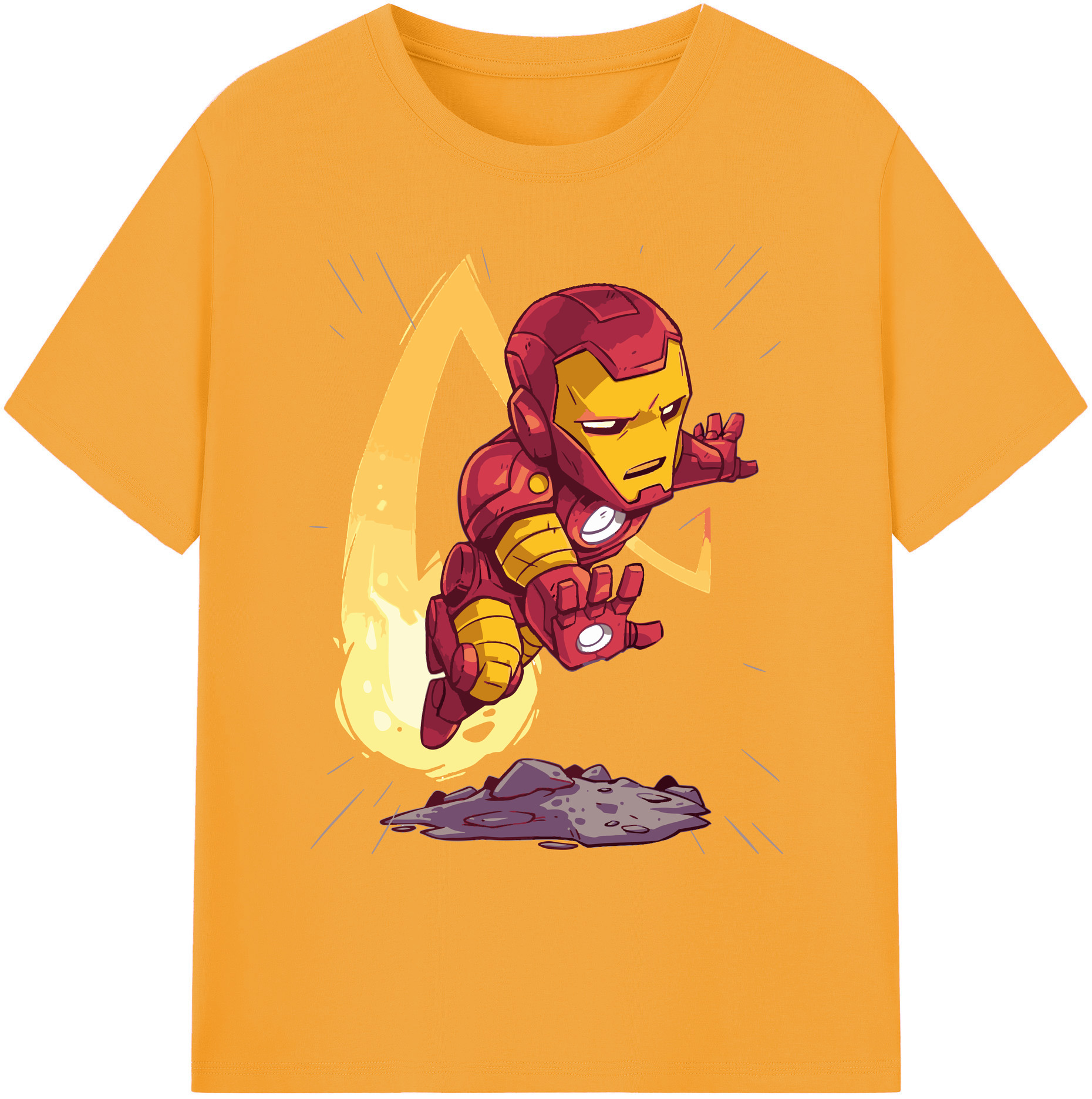 （画像用） アベンジャーズ The Avengers 綿100％ メンズ半袖Tシャツ｜肌触りやわらか＆通気性