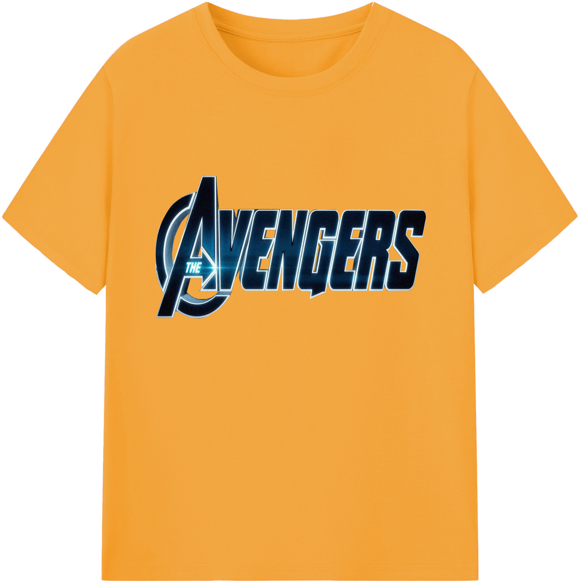 （画像用） アベンジャーズ The Avengers 綿100％ メンズ半袖Tシャツ｜肌触りやわらか＆通気性
