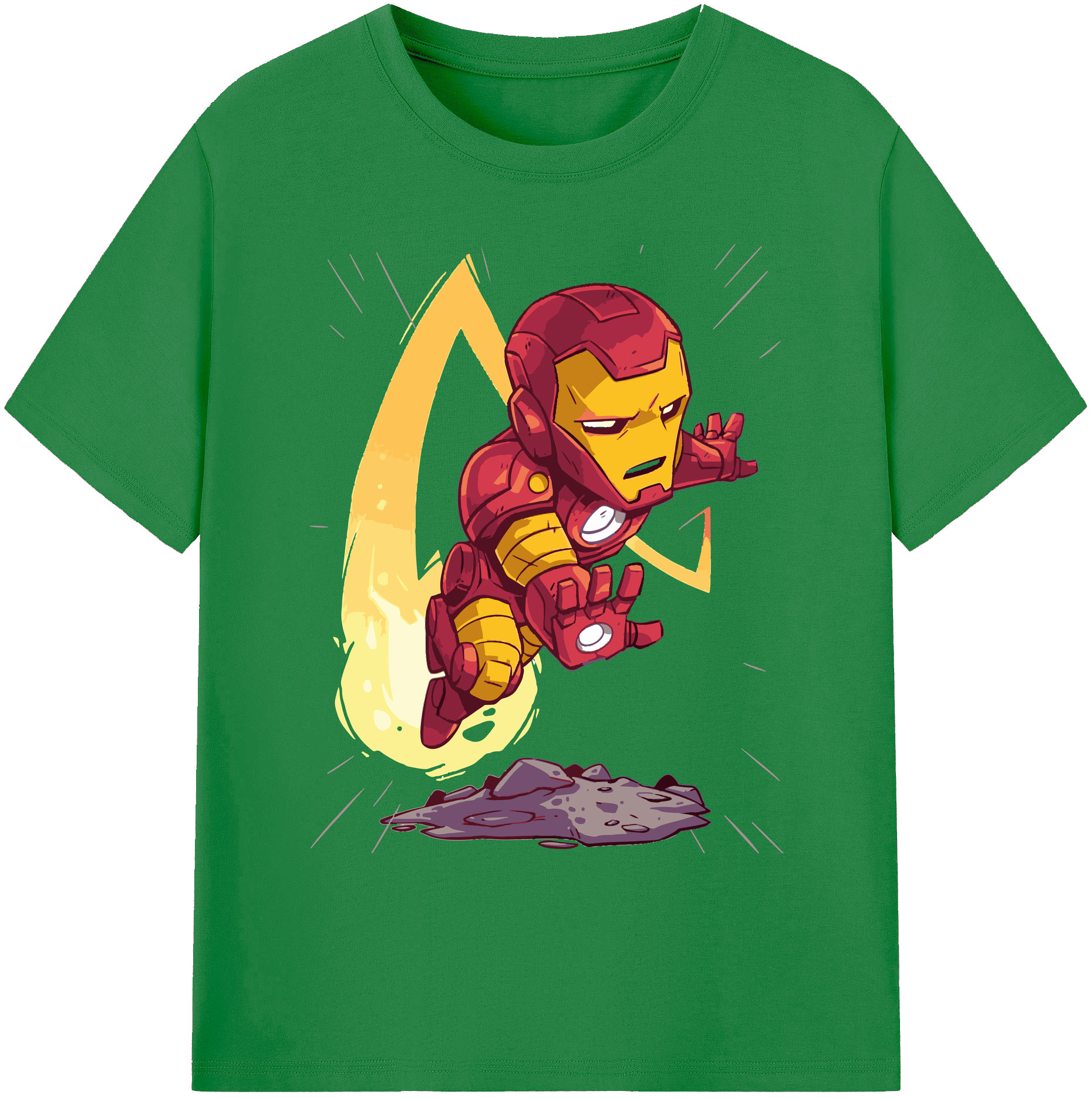 （画像用） アベンジャーズ The Avengers 綿100％ メンズ半袖Tシャツ｜肌触りやわらか＆通気性
