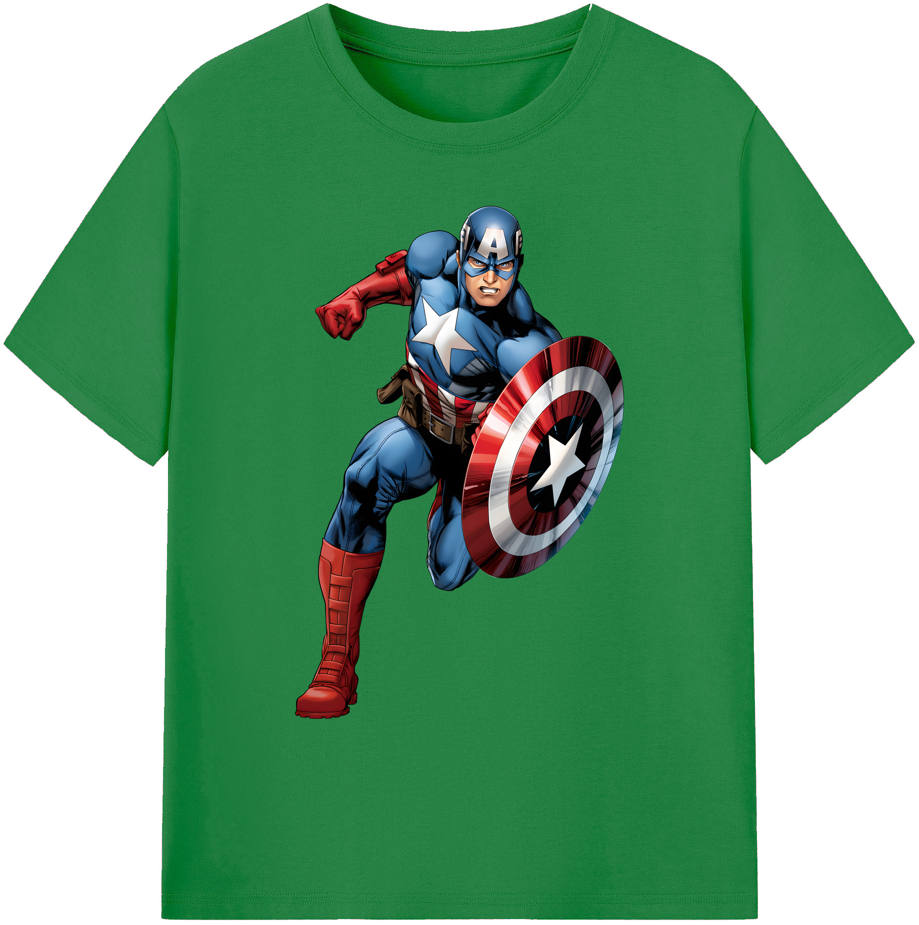 （画像用） アベンジャーズ The Avengers 綿100％ メンズ半袖Tシャツ｜肌触りやわらか＆通気性