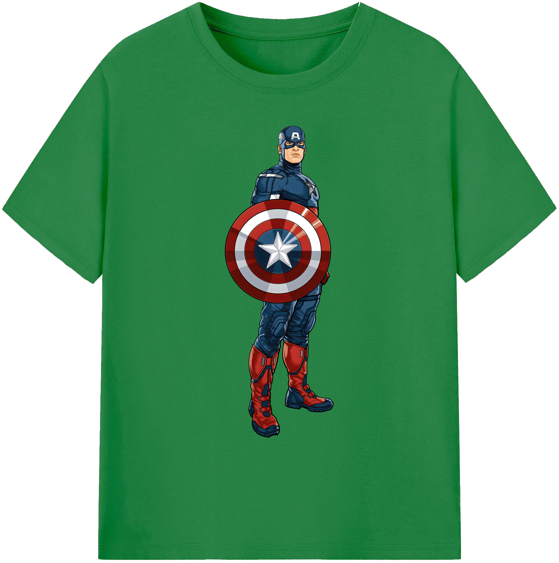 （画像用） アベンジャーズ The Avengers 綿100％ メンズ半袖Tシャツ｜肌触りやわらか＆通気性