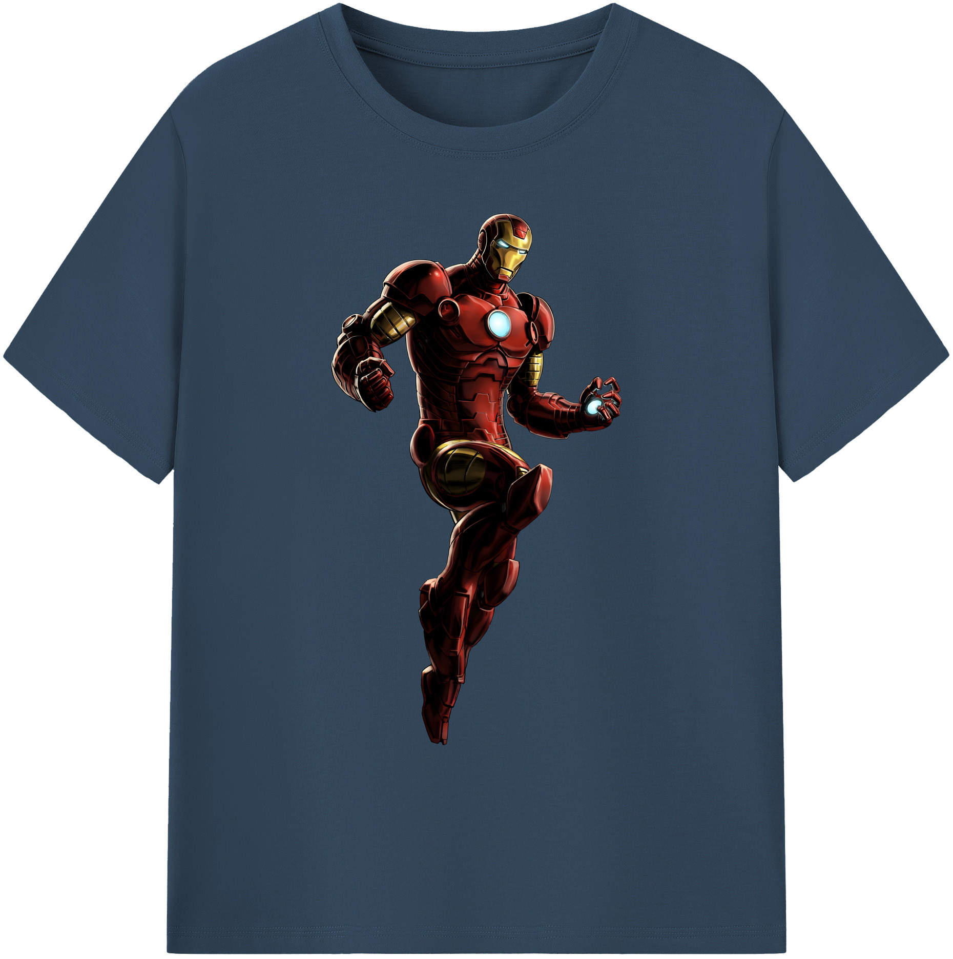 （画像用） アベンジャーズ The Avengers 綿100％ メンズ半袖Tシャツ｜肌触りやわらか＆通気性