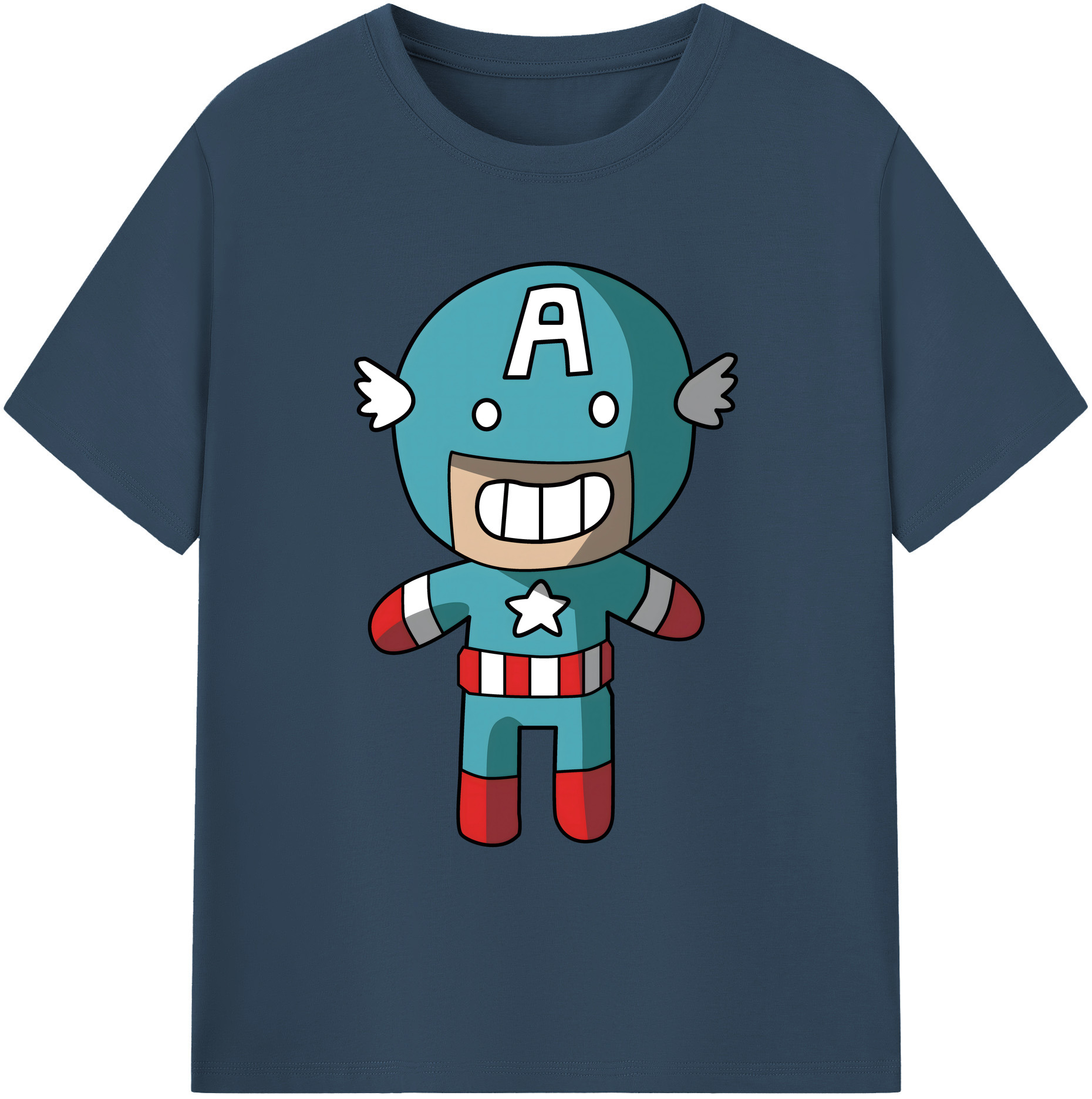 （画像用） アベンジャーズ The Avengers 綿100％ メンズ半袖Tシャツ｜肌触りやわらか＆通気性