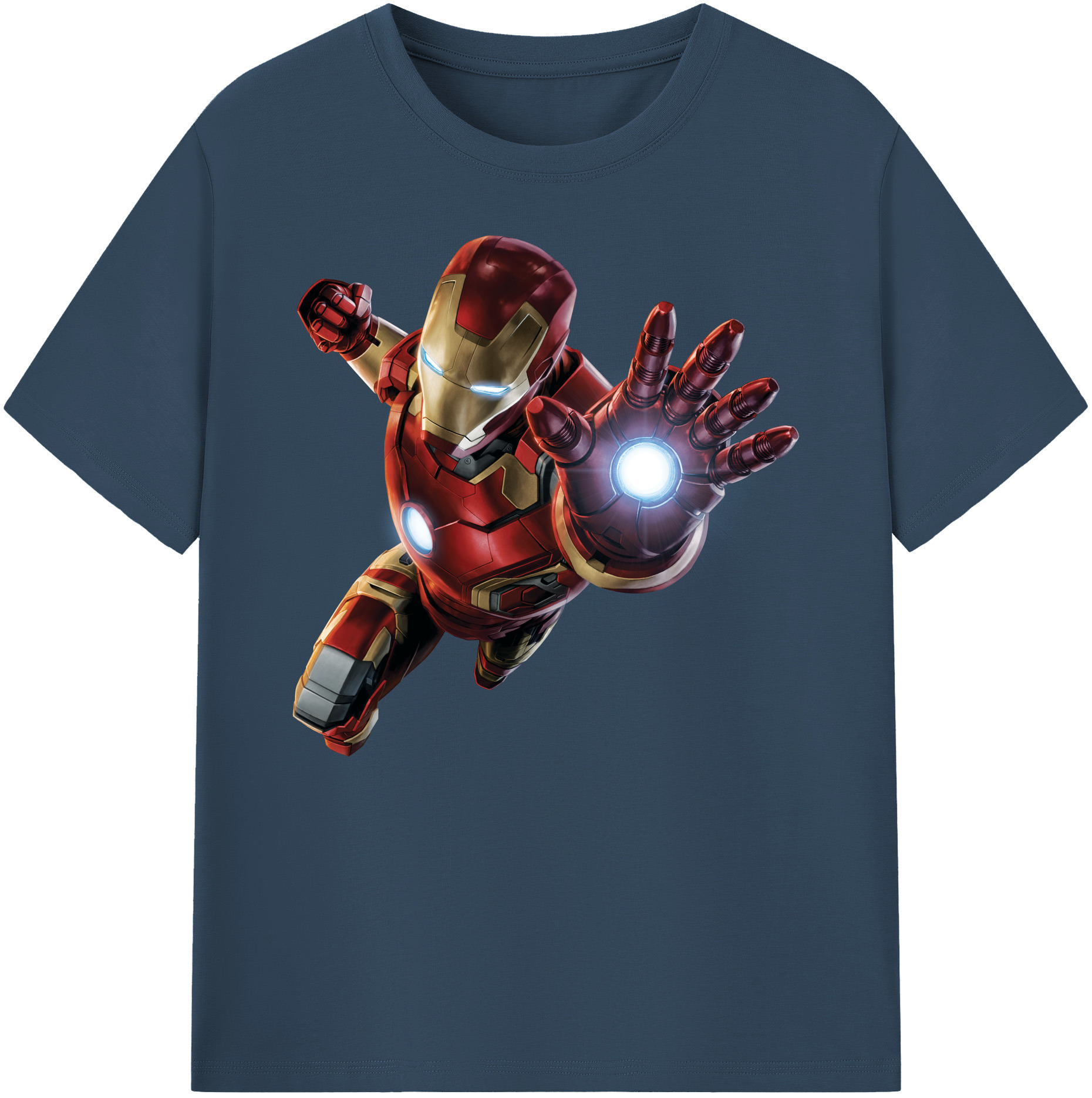 （画像用） アベンジャーズ The Avengers 綿100％ メンズ半袖Tシャツ｜肌触りやわらか＆通気性