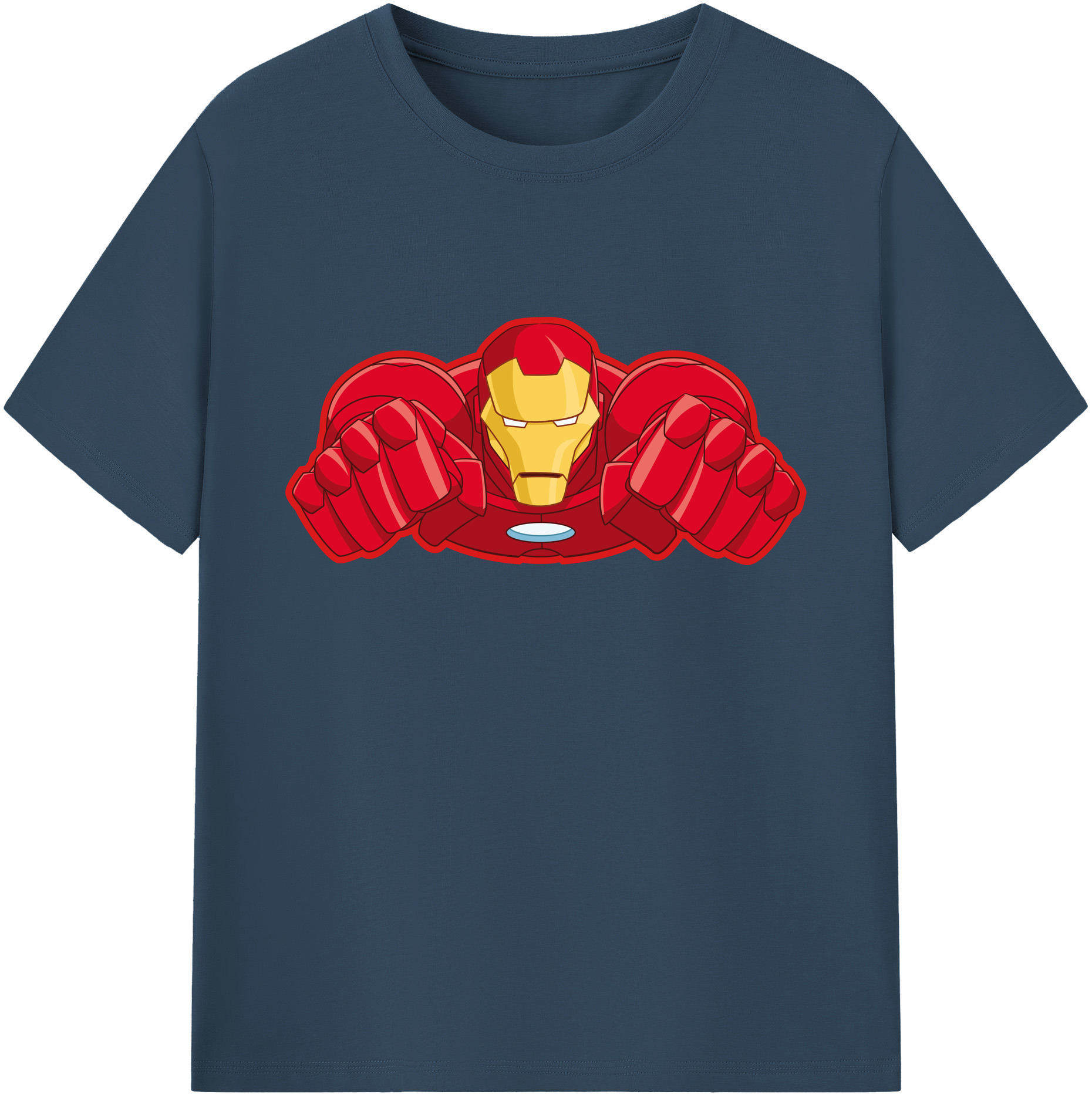 （画像用） アベンジャーズ The Avengers 綿100％ メンズ半袖Tシャツ｜肌触りやわらか＆通気性