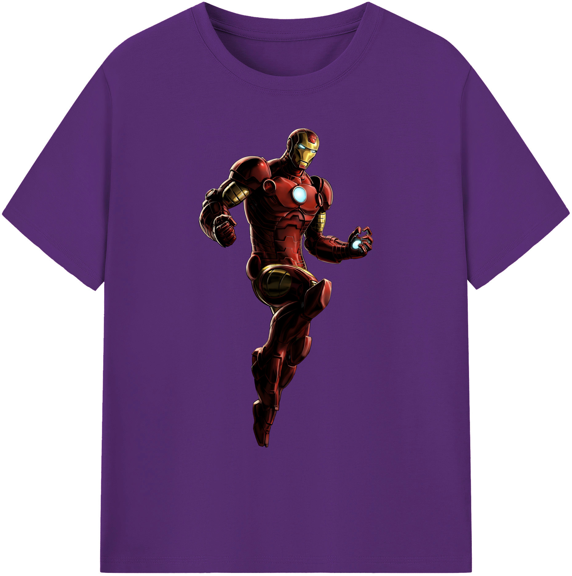 （画像用） アベンジャーズ The Avengers 綿100％ メンズ半袖Tシャツ｜肌触りやわらか＆通気性