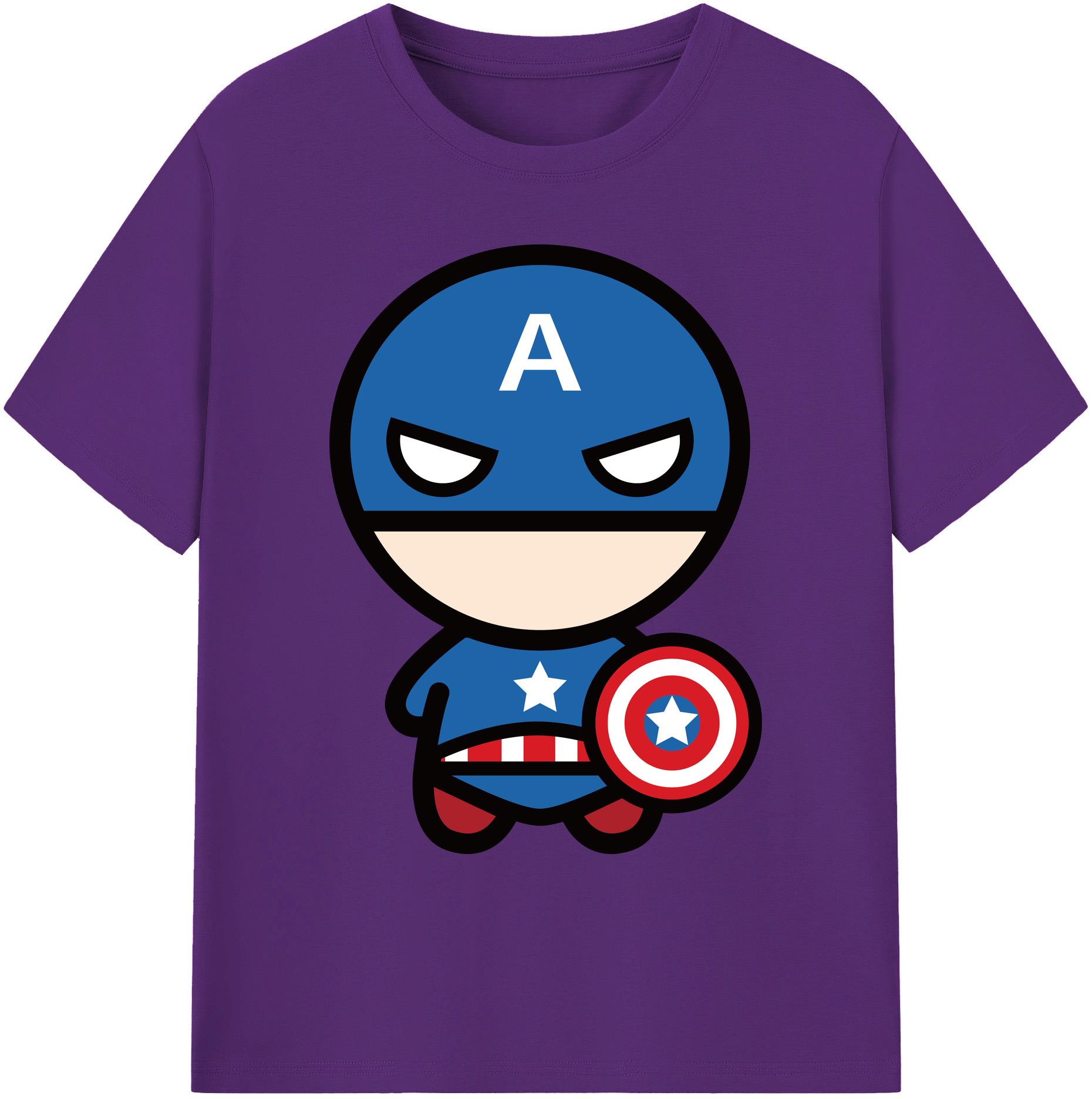 （画像用） アベンジャーズ The Avengers 綿100％ メンズ半袖Tシャツ｜肌触りやわらか＆通気性