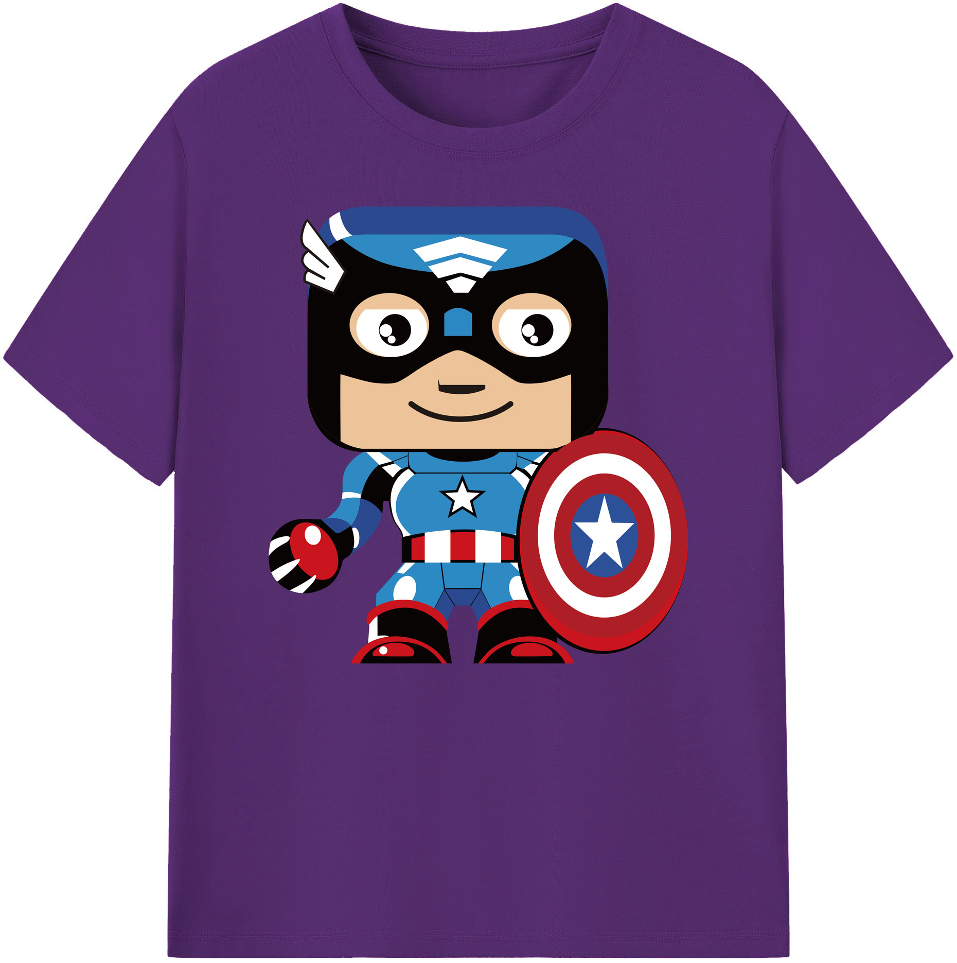 （画像用） アベンジャーズ The Avengers 綿100％ メンズ半袖Tシャツ｜肌触りやわらか＆通気性