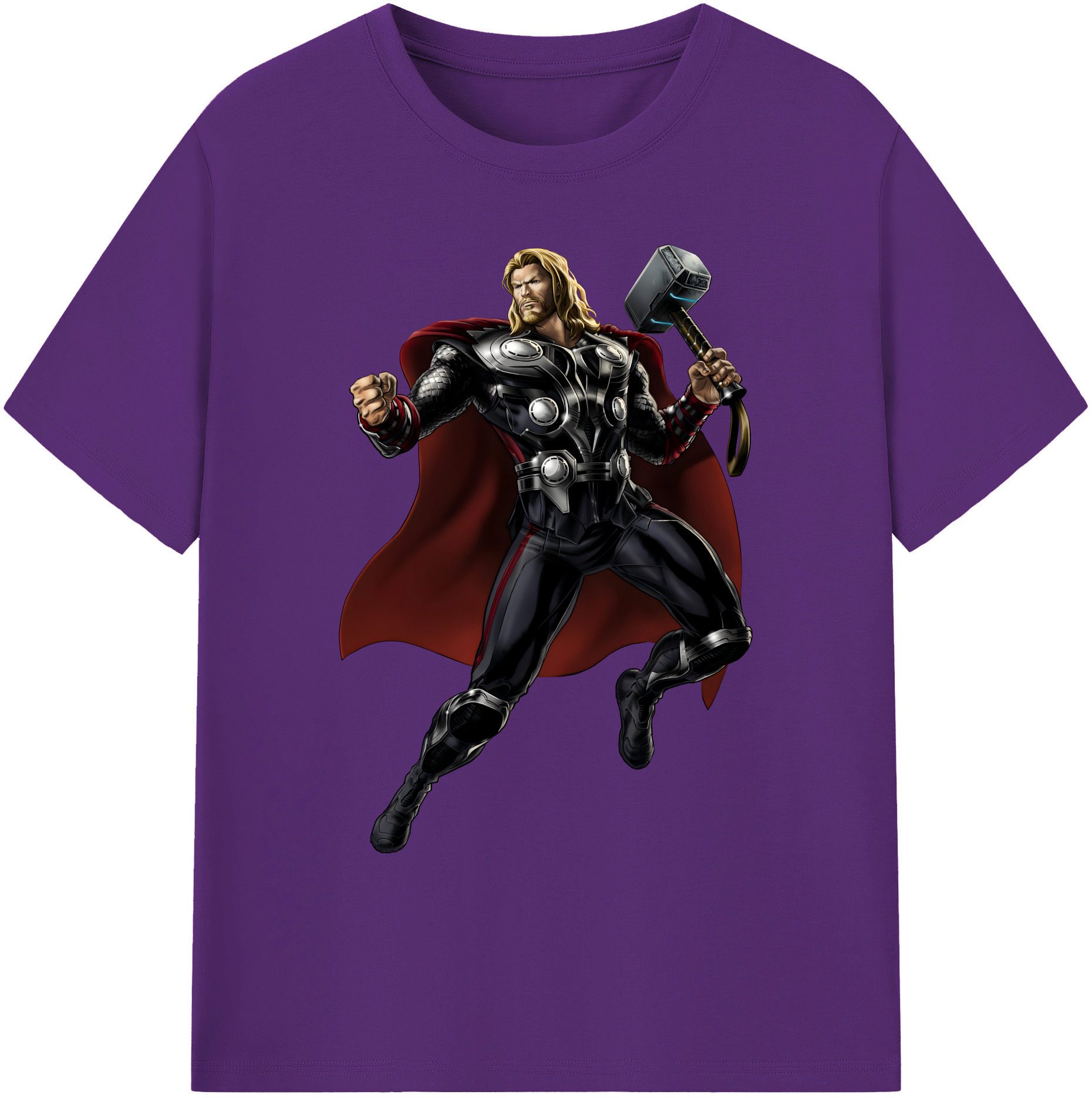 （画像用） アベンジャーズ The Avengers 綿100％ メンズ半袖Tシャツ｜肌触りやわらか＆通気性