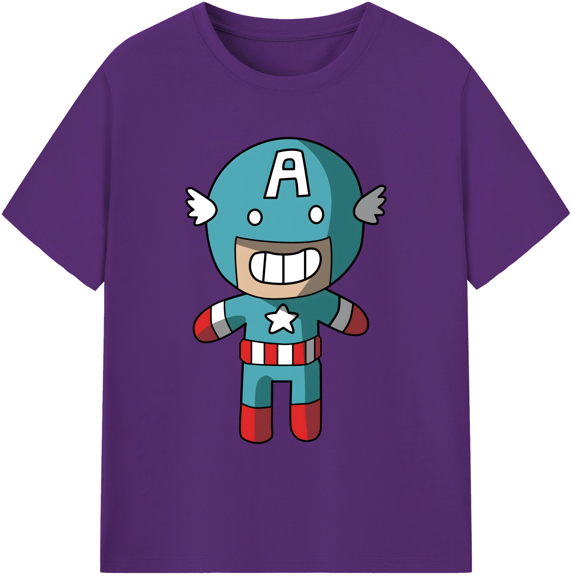 （画像用） アベンジャーズ The Avengers 綿100％ メンズ半袖Tシャツ｜肌触りやわらか＆通気性
