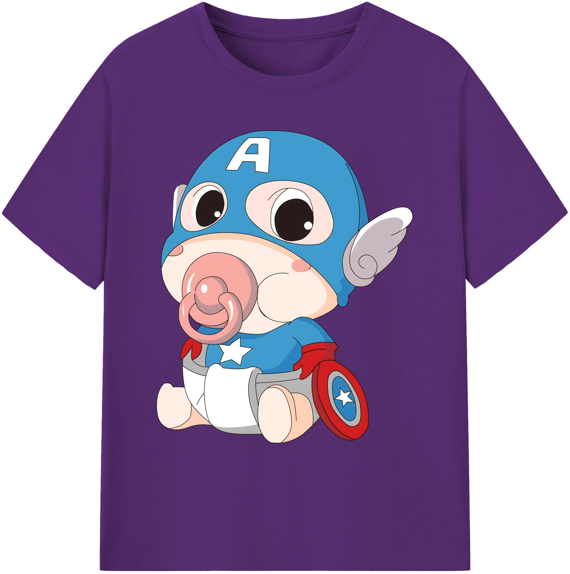 （画像用） アベンジャーズ The Avengers 綿100％ メンズ半袖Tシャツ｜肌触りやわらか＆通気性