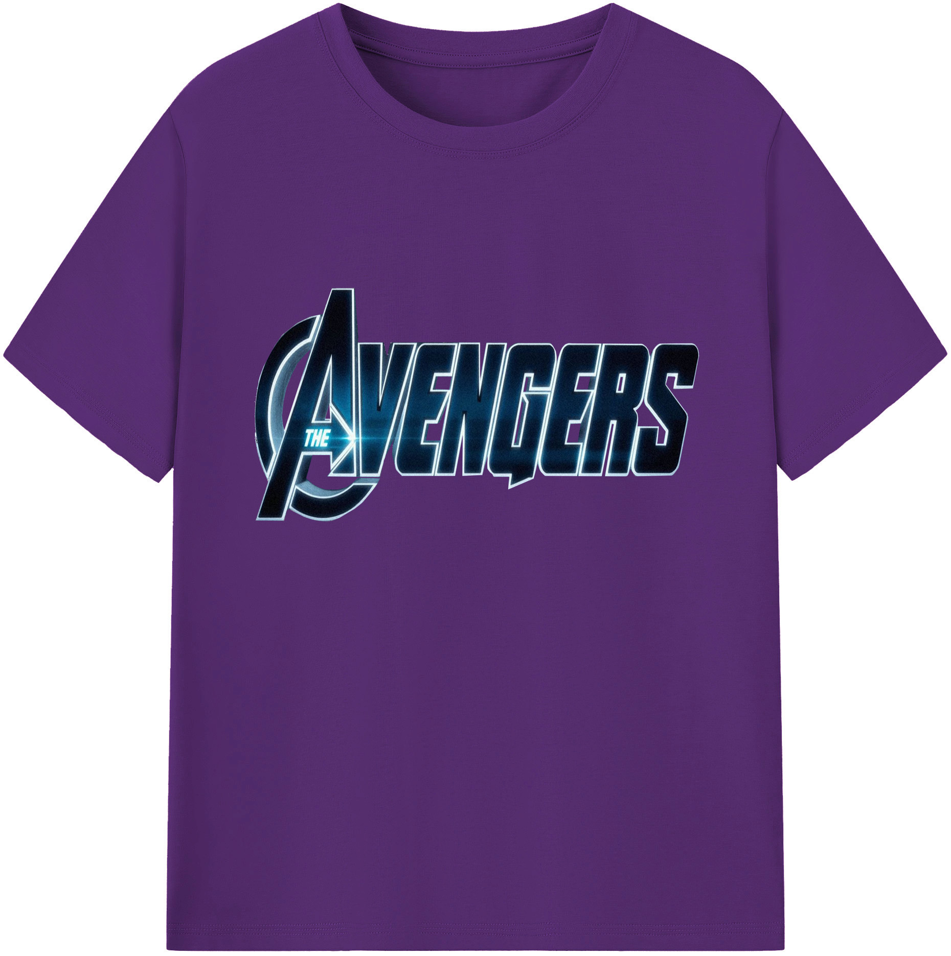 （画像用） アベンジャーズ The Avengers 綿100％ メンズ半袖Tシャツ｜肌触りやわらか＆通気性