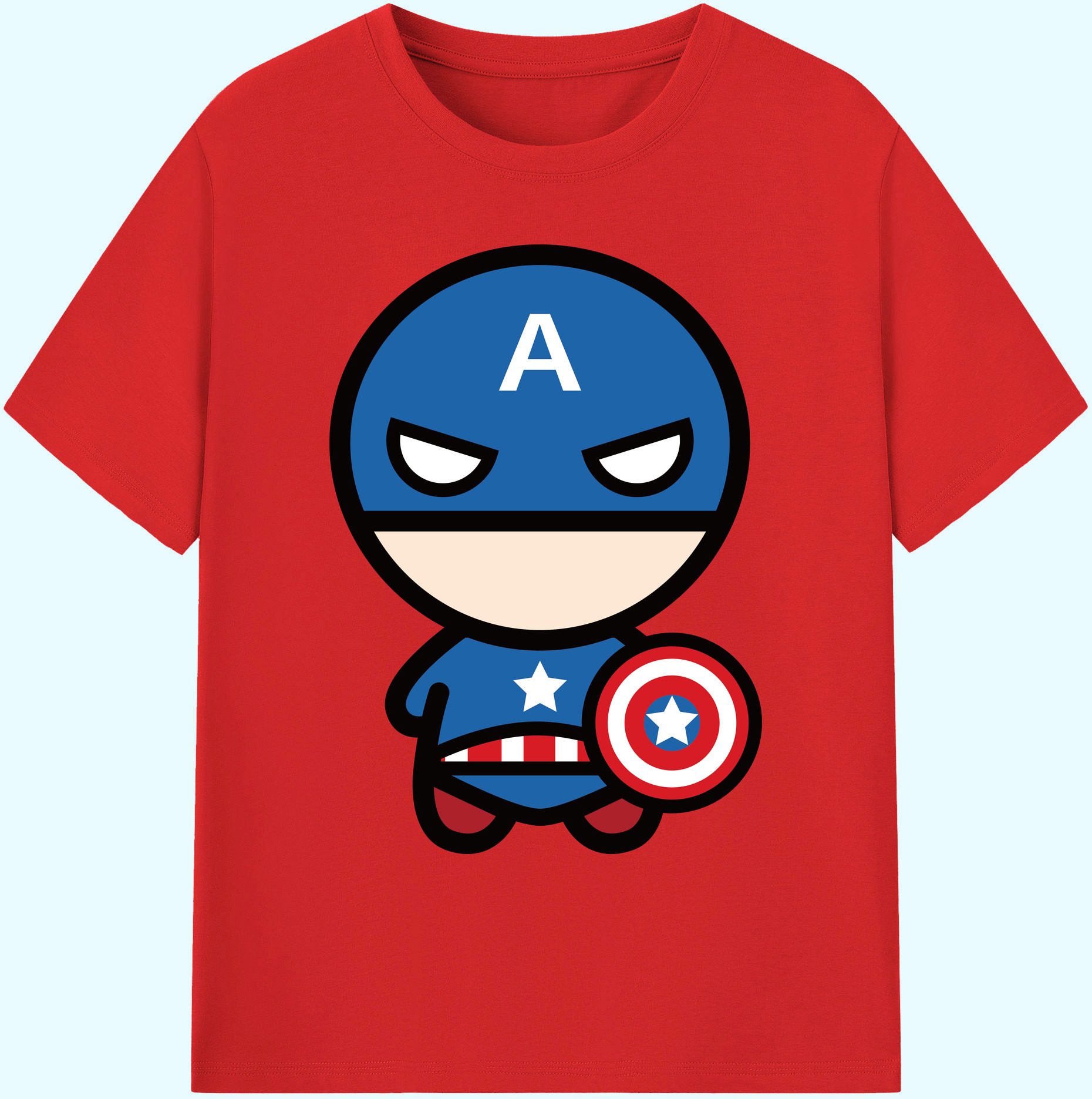 （画像用） アベンジャーズ The Avengers 綿100％ メンズ半袖Tシャツ｜肌触りやわらか＆通気性