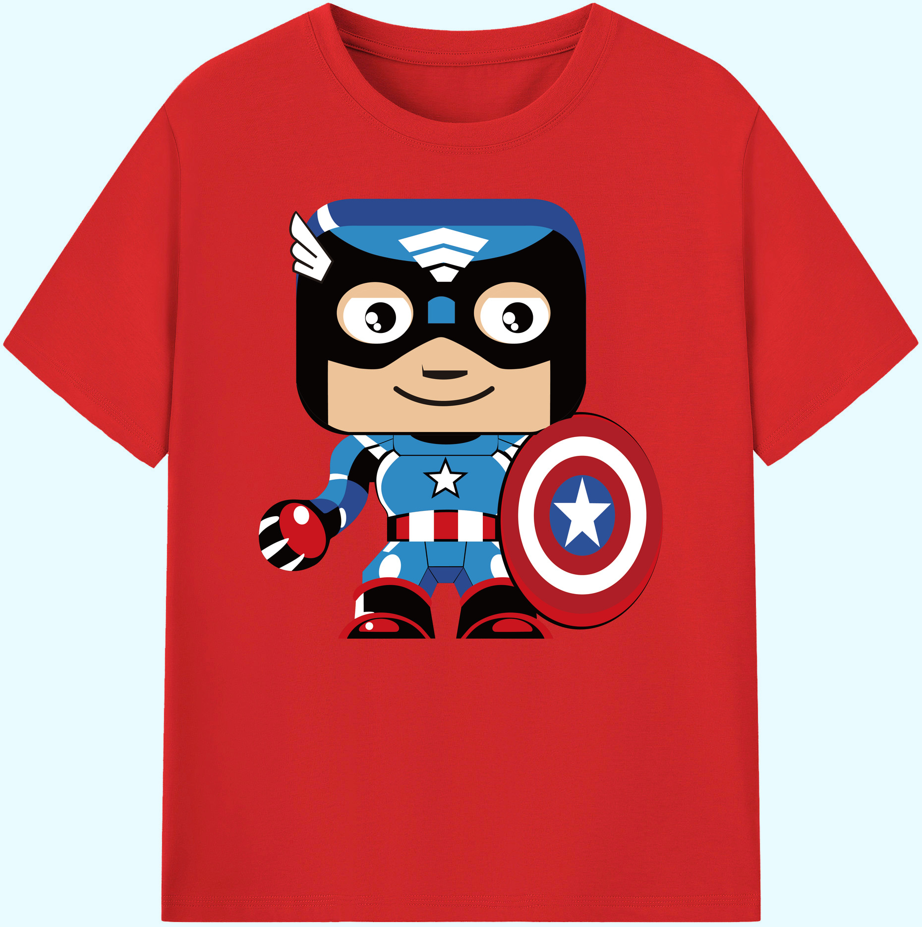 （画像用） アベンジャーズ The Avengers 綿100％ メンズ半袖Tシャツ｜肌触りやわらか＆通気性