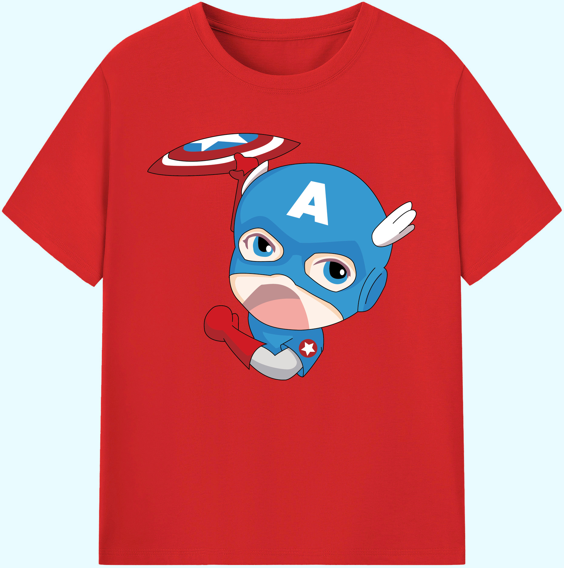 （画像用） アベンジャーズ The Avengers 綿100％ メンズ半袖Tシャツ｜肌触りやわらか＆通気性