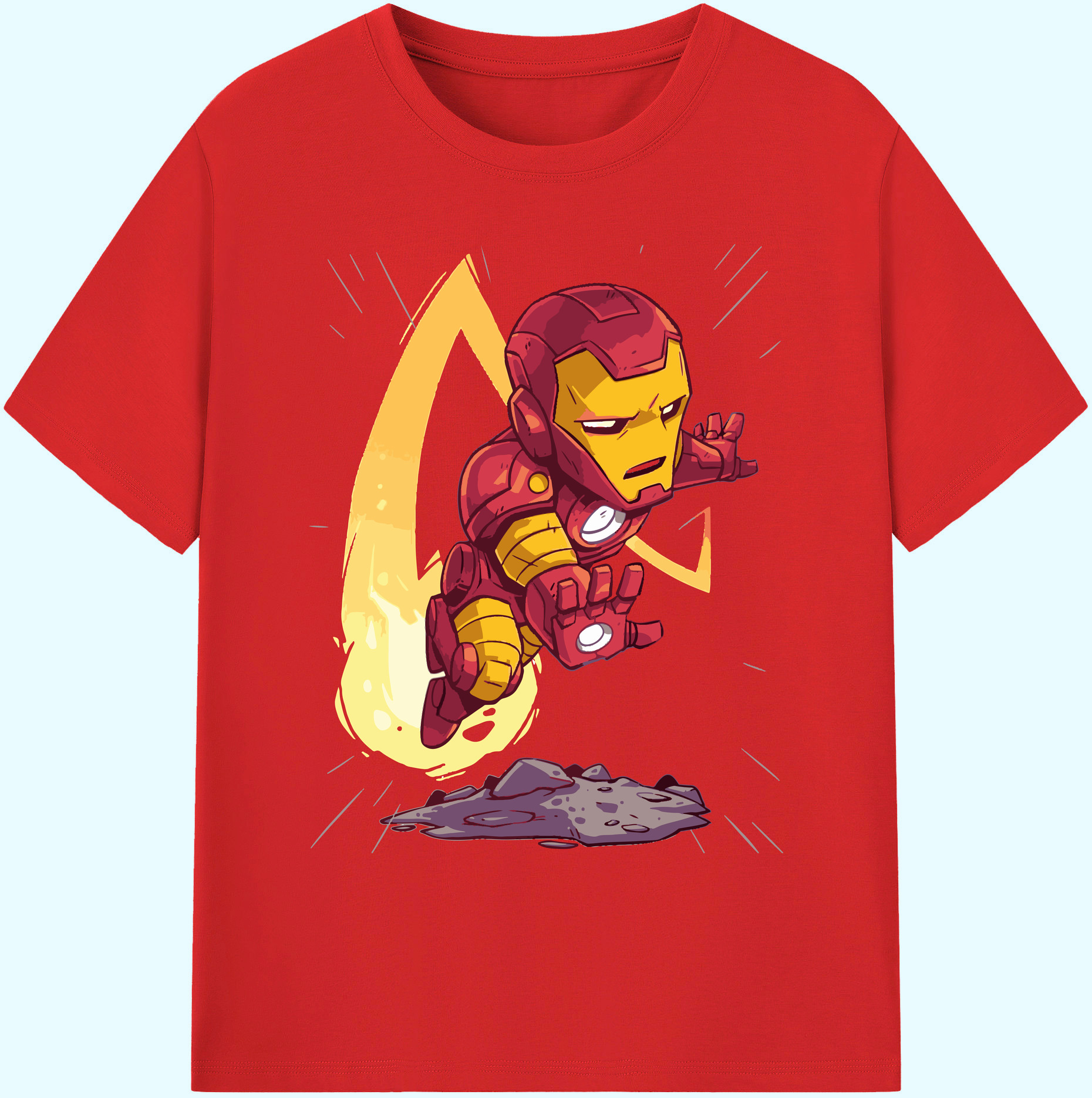 （画像用） アベンジャーズ The Avengers 綿100％ メンズ半袖Tシャツ｜肌触りやわらか＆通気性