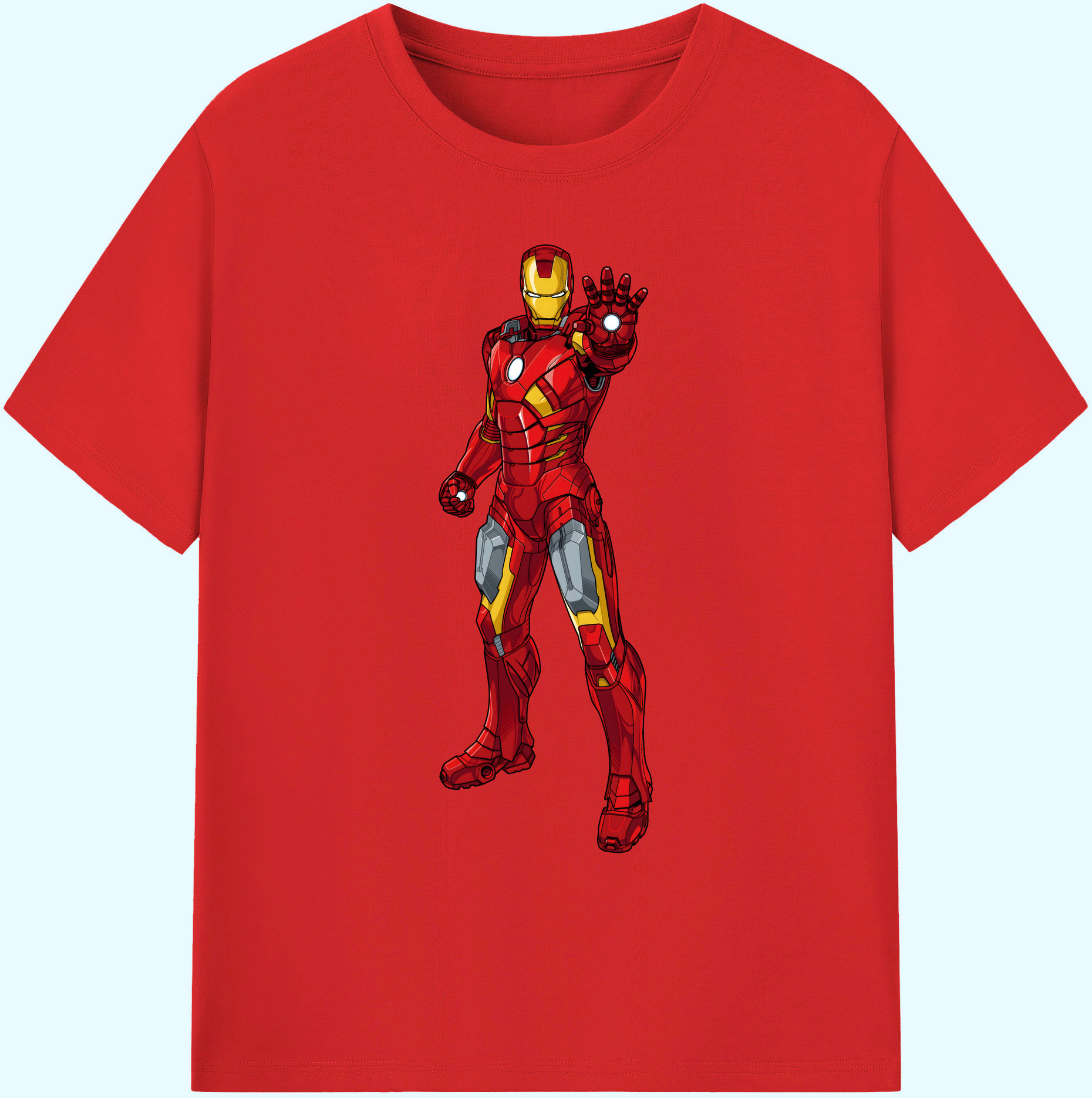 （画像用） アベンジャーズ The Avengers 綿100％ メンズ半袖Tシャツ｜肌触りやわらか＆通気性