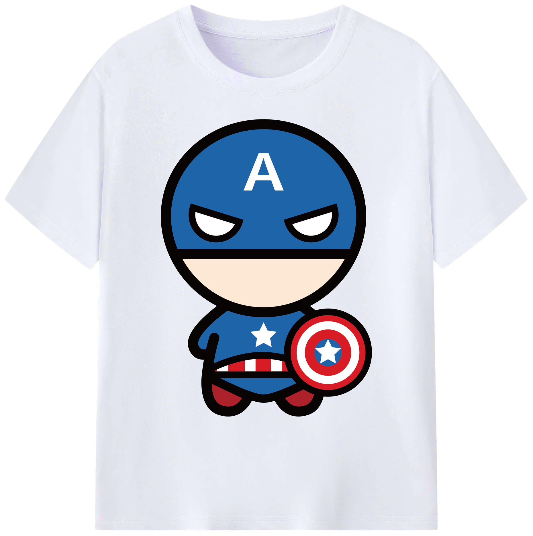 （画像用） アベンジャーズ The Avengers 綿100％ メンズ半袖Tシャツ｜肌触りやわらか＆通気性