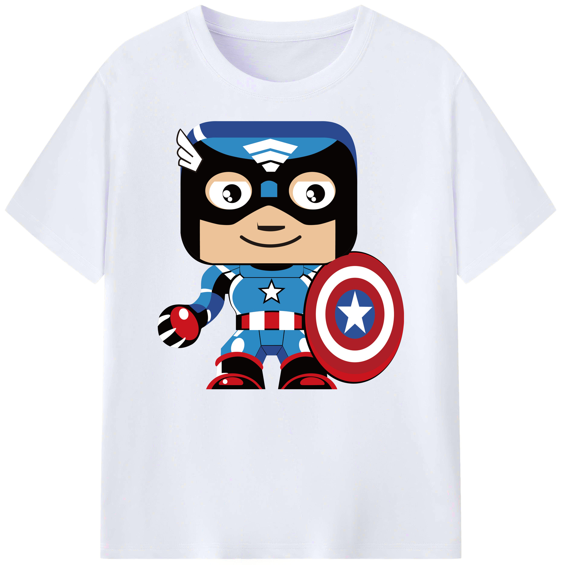 （画像用） アベンジャーズ The Avengers 綿100％ メンズ半袖Tシャツ｜肌触りやわらか＆通気性