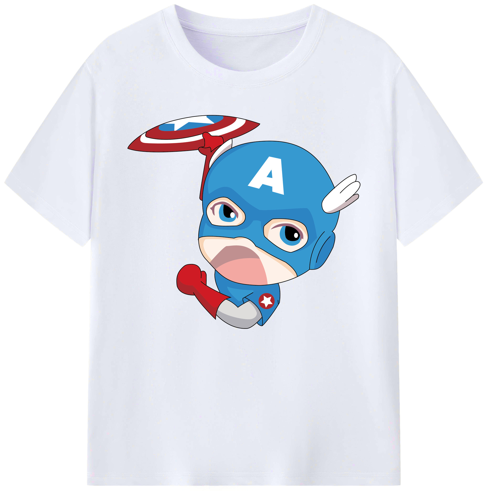 （画像用） アベンジャーズ The Avengers 綿100％ メンズ半袖Tシャツ｜肌触りやわらか＆通気性