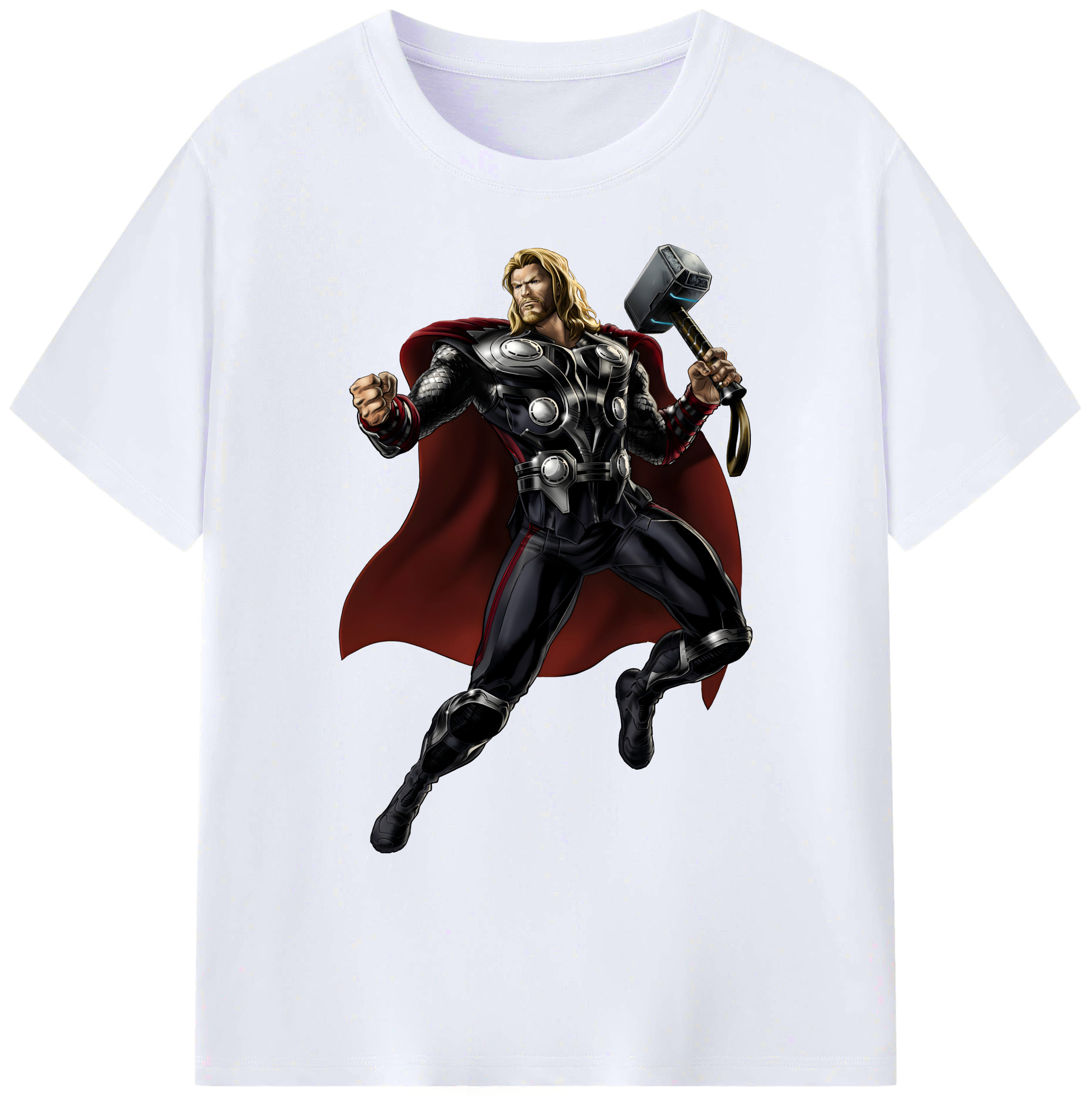 （画像用） アベンジャーズ The Avengers 綿100％ メンズ半袖Tシャツ｜肌触りやわらか＆通気性