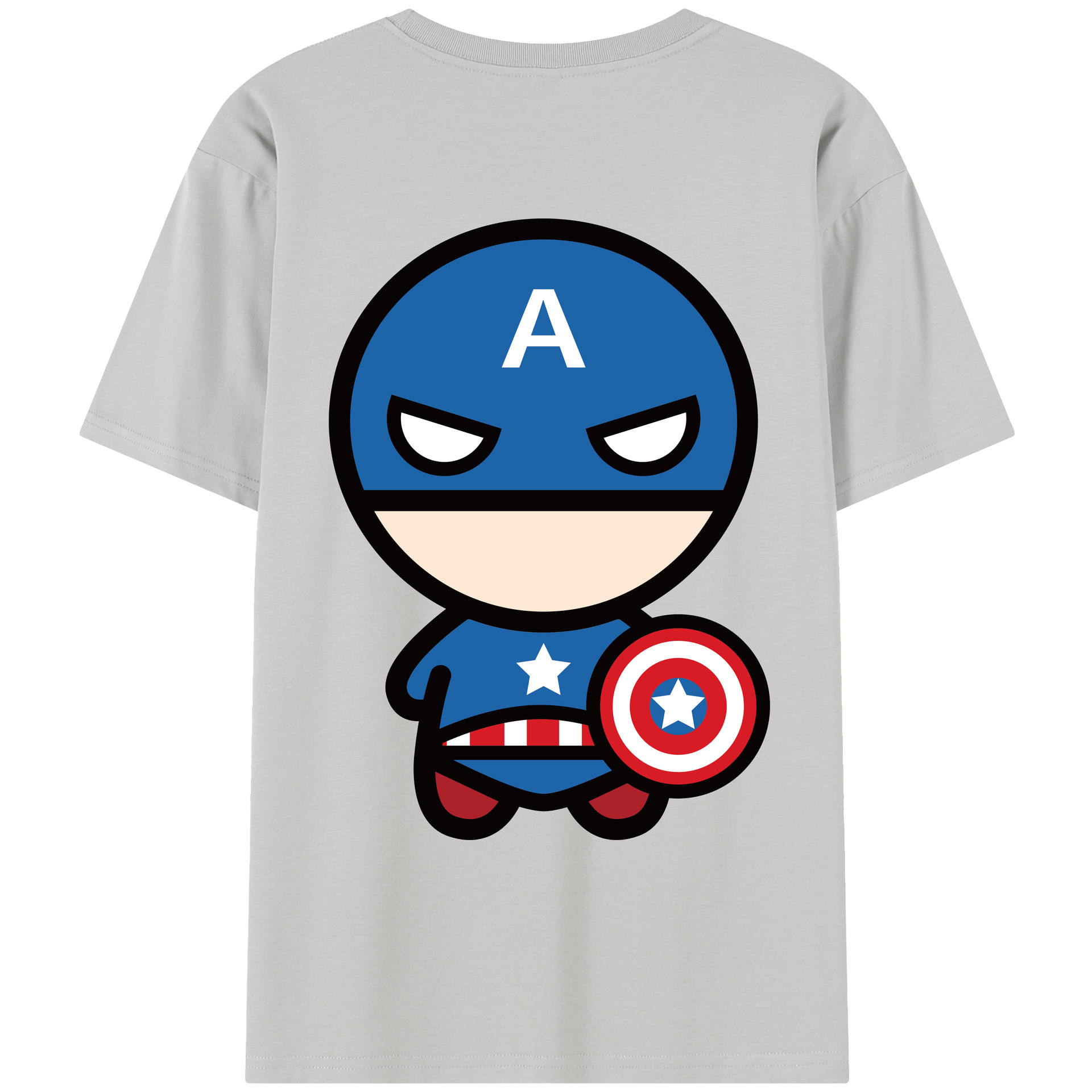 （画像用） アベンジャーズ The Avengers レディース半袖Tシャツ(バックプリント)
