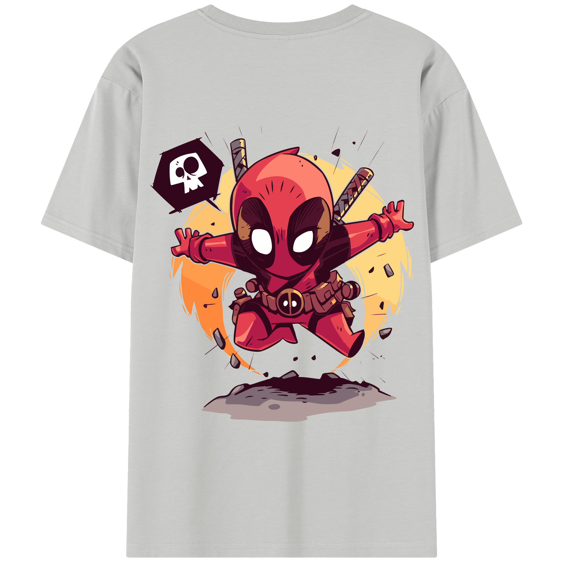 （画像用） アベンジャーズ The Avengers レディース半袖Tシャツ(バックプリント)