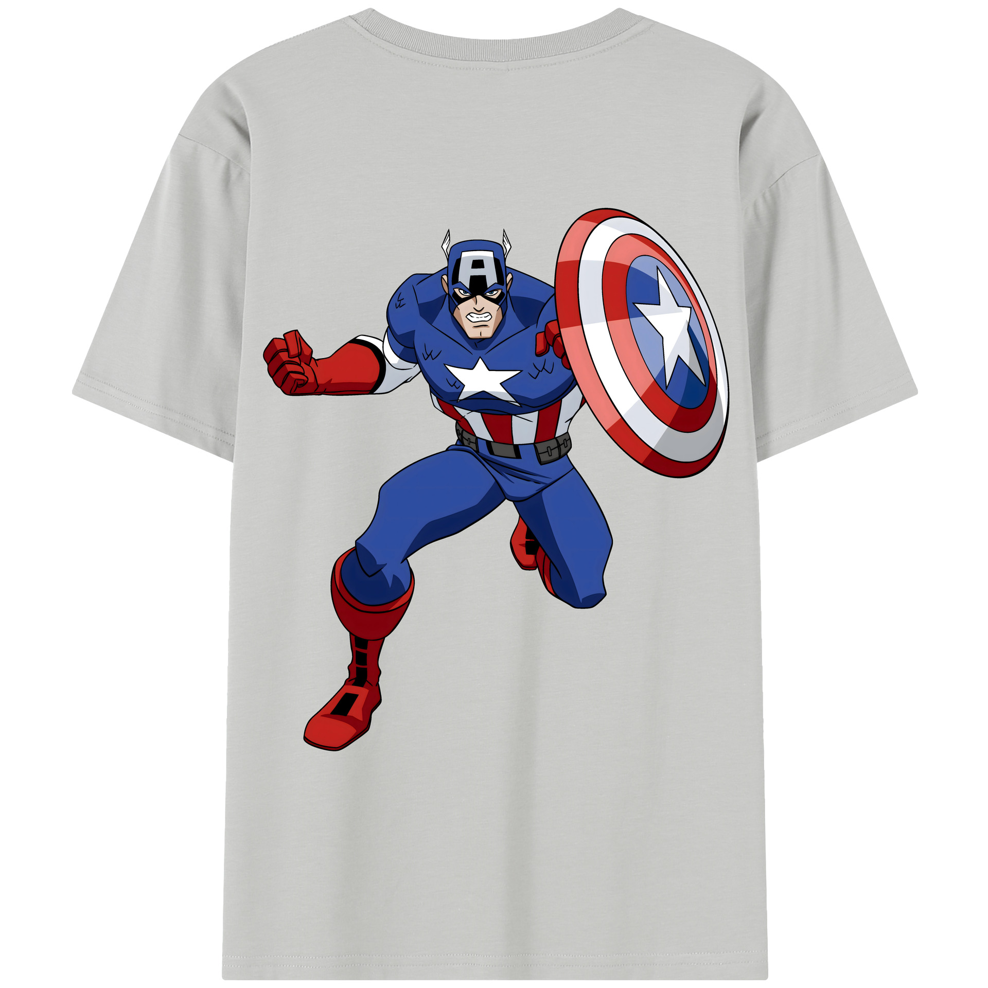 （画像用） アベンジャーズ The Avengers レディース半袖Tシャツ(バックプリント)