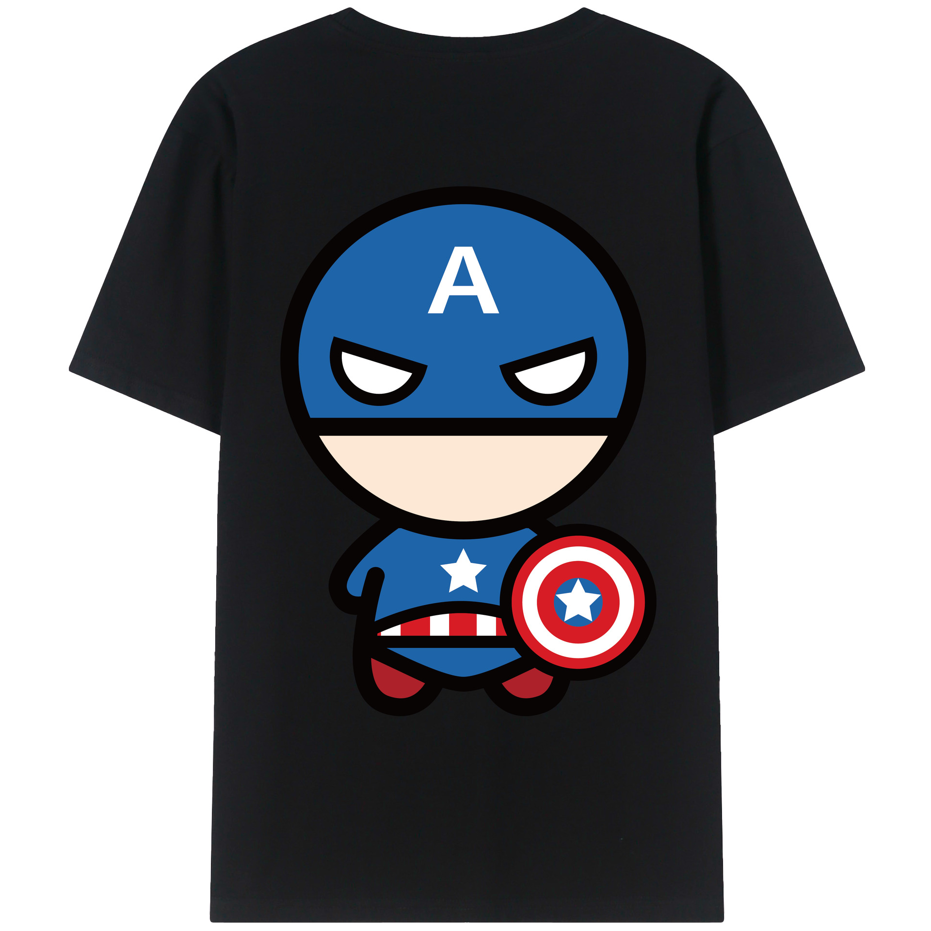（画像用） アベンジャーズ The Avengers レディース半袖Tシャツ(バックプリント)