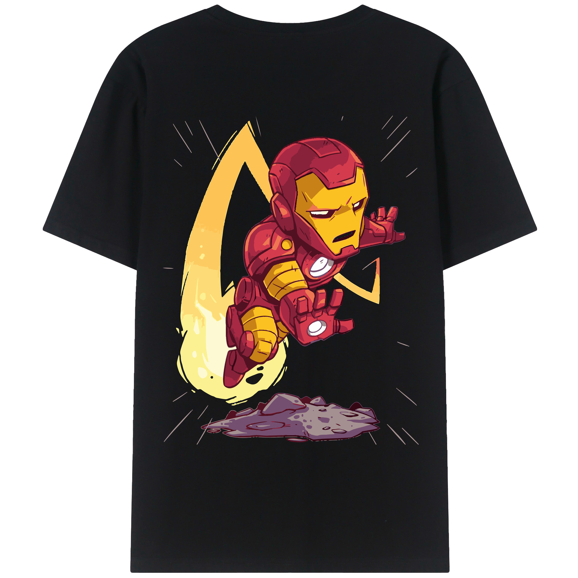 （画像用） アベンジャーズ The Avengers レディース半袖Tシャツ(バックプリント)