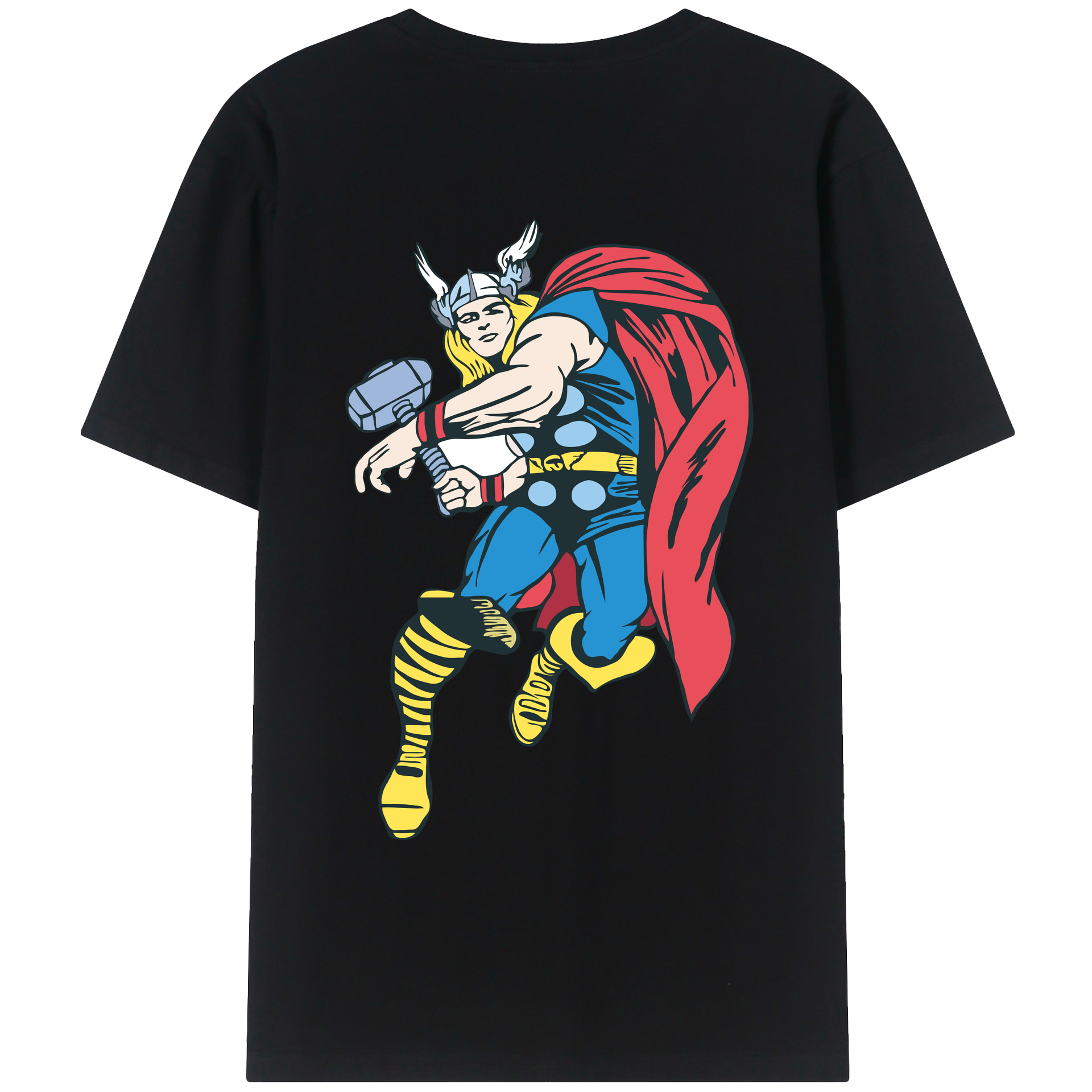 （画像用） アベンジャーズ The Avengers レディース半袖Tシャツ(バックプリント)
