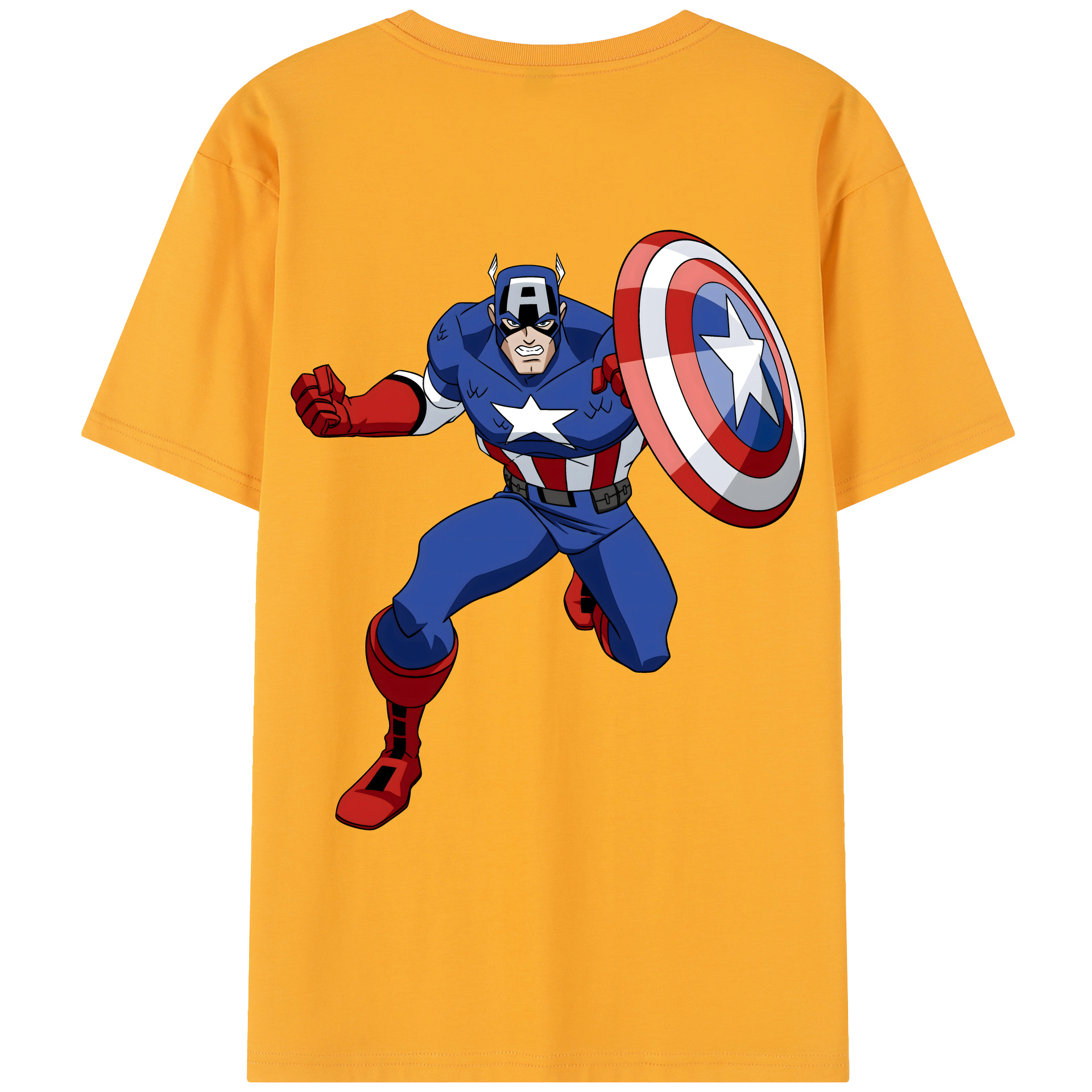 （画像用） アベンジャーズ The Avengers レディース半袖Tシャツ(バックプリント)