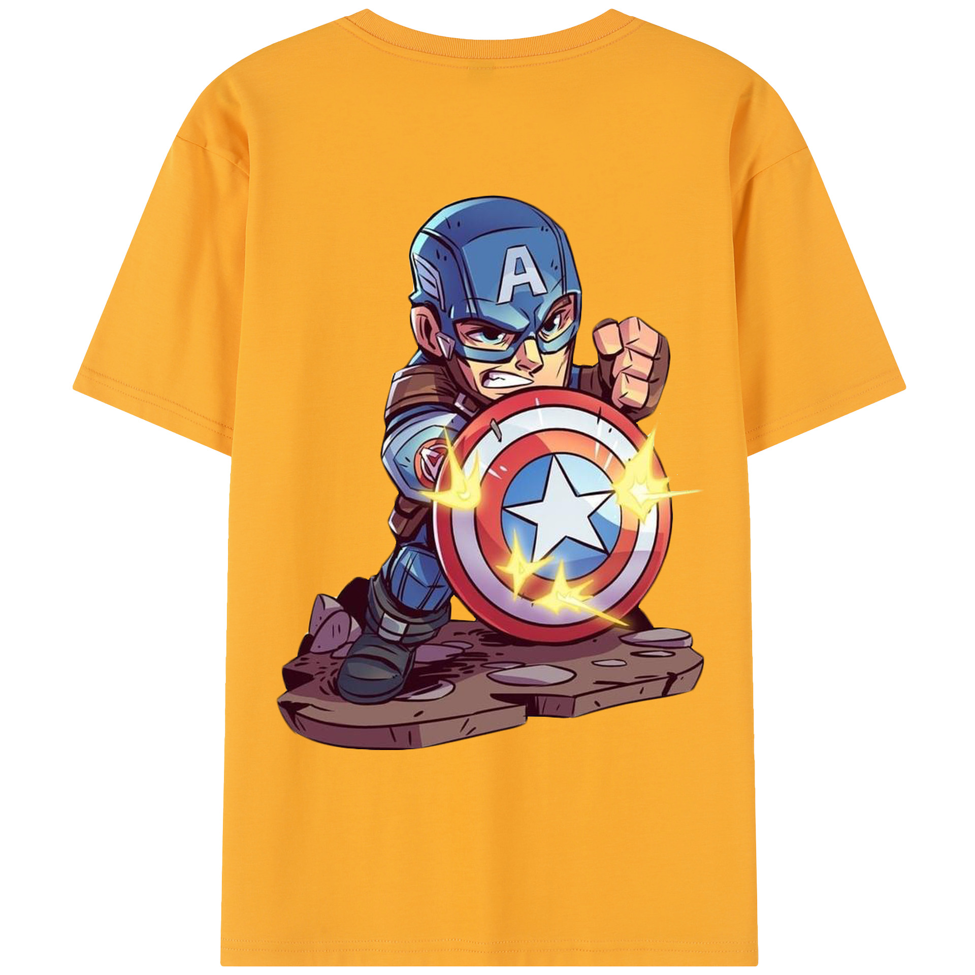 （画像用） アベンジャーズ The Avengers レディース半袖Tシャツ(バックプリント)