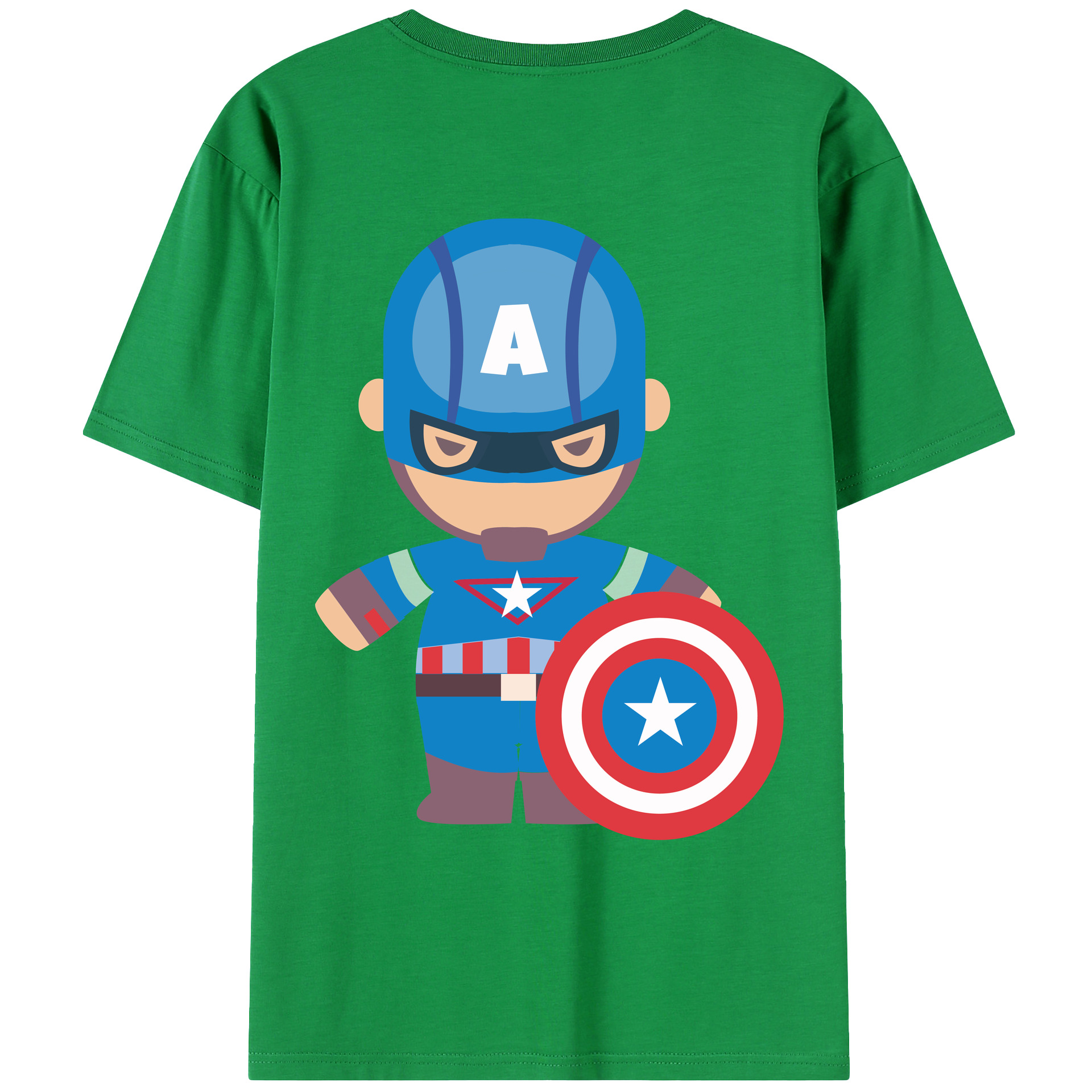 （画像用） アベンジャーズ The Avengers レディース半袖Tシャツ(バックプリント)