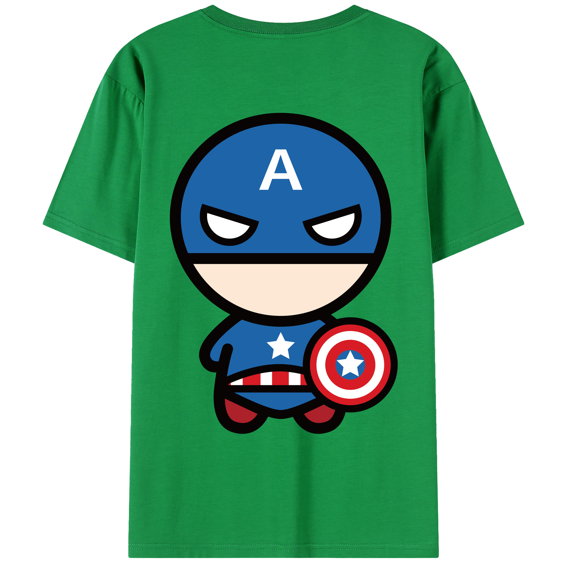 （画像用） アベンジャーズ The Avengers レディース半袖Tシャツ(バックプリント)