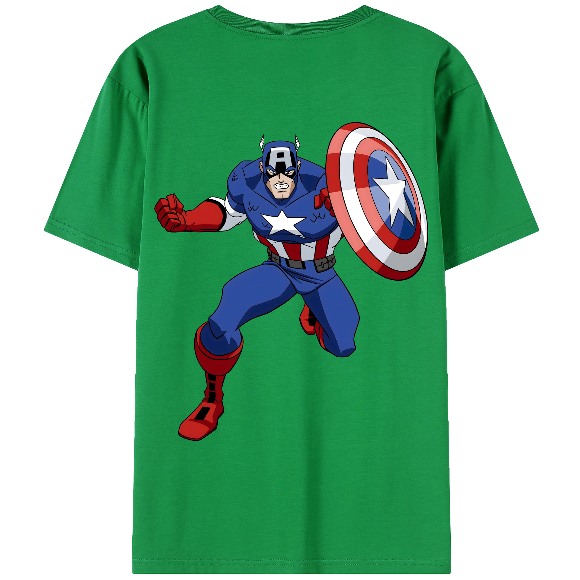 （画像用） アベンジャーズ The Avengers レディース半袖Tシャツ(バックプリント)