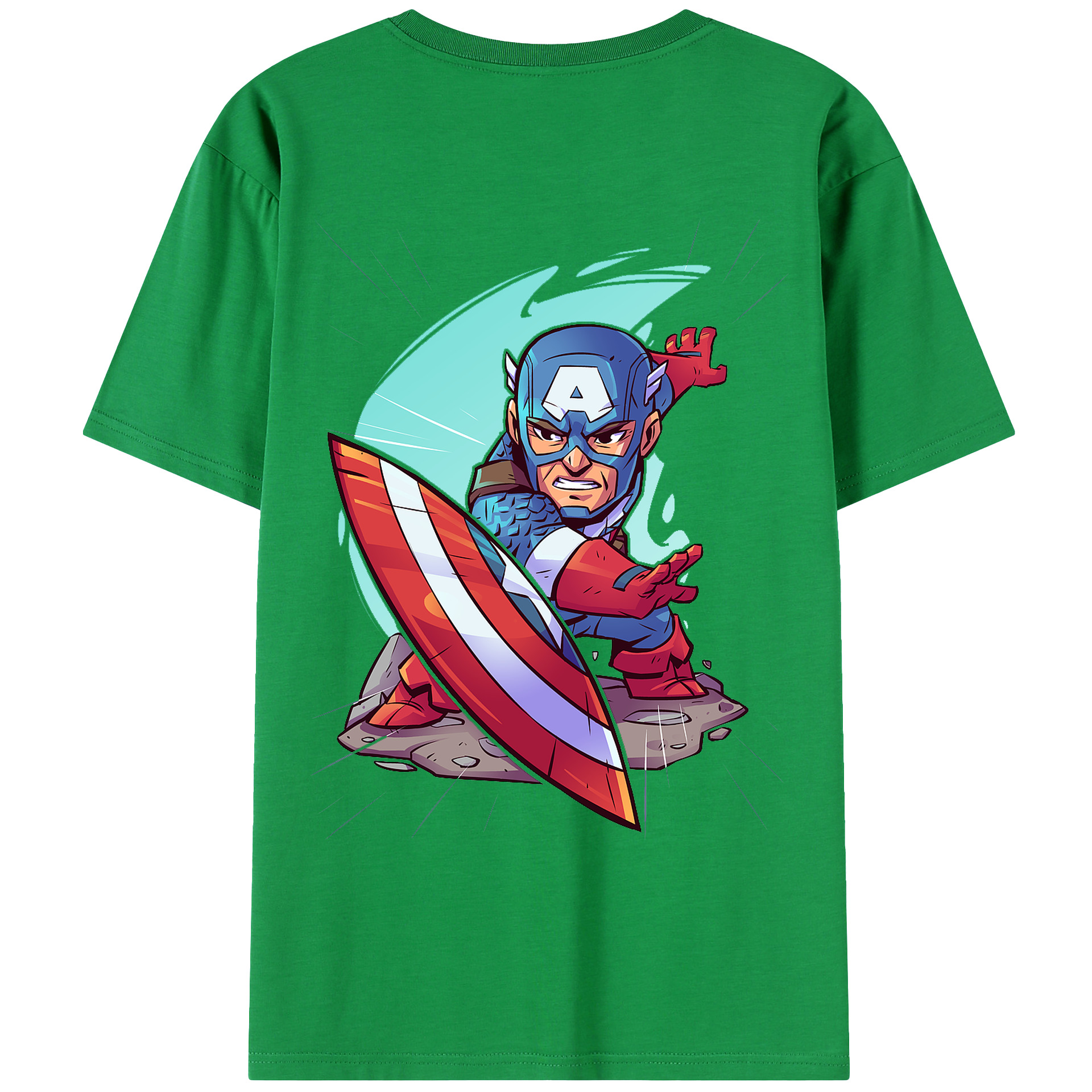 （画像用） アベンジャーズ The Avengers レディース半袖Tシャツ(バックプリント)