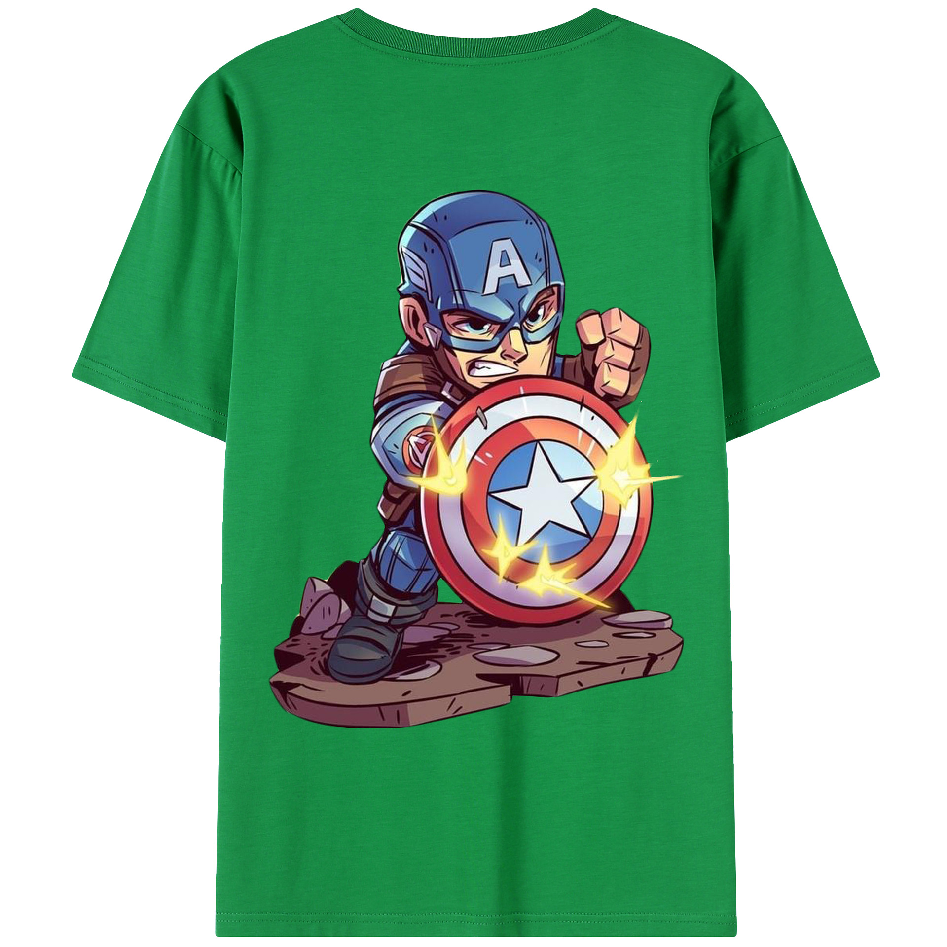 （画像用） アベンジャーズ The Avengers レディース半袖Tシャツ(バックプリント)