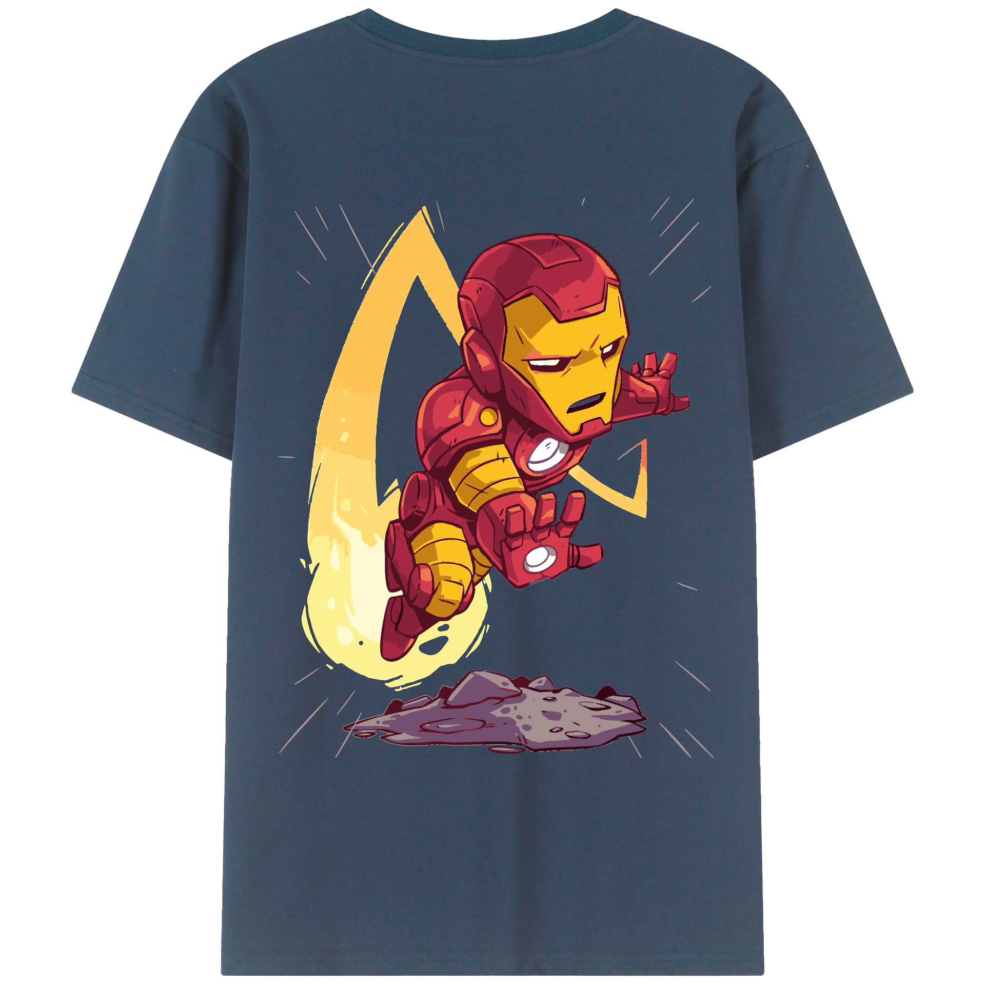 （画像用） アベンジャーズ The Avengers レディース半袖Tシャツ(バックプリント)