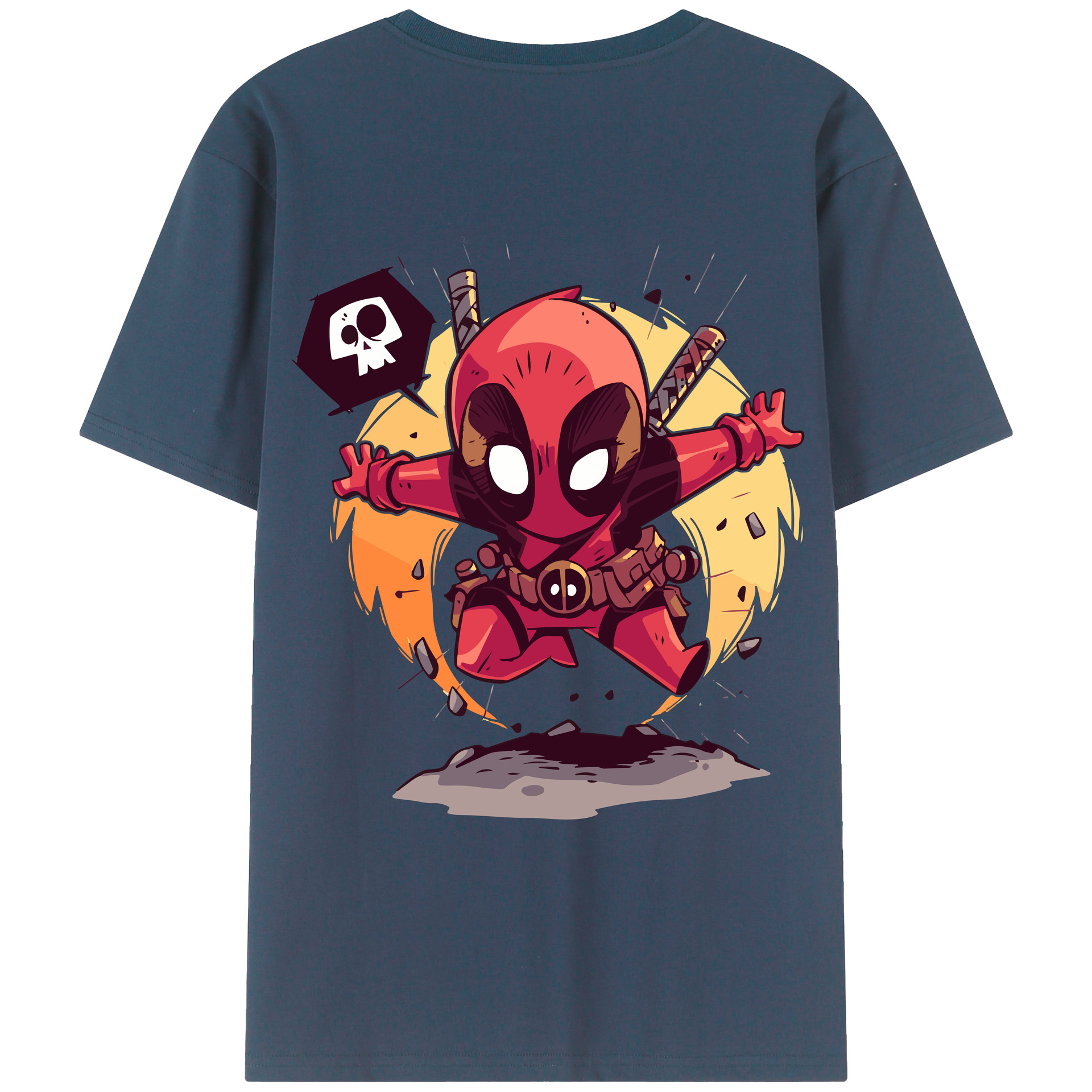 （画像用） アベンジャーズ The Avengers レディース半袖Tシャツ(バックプリント)