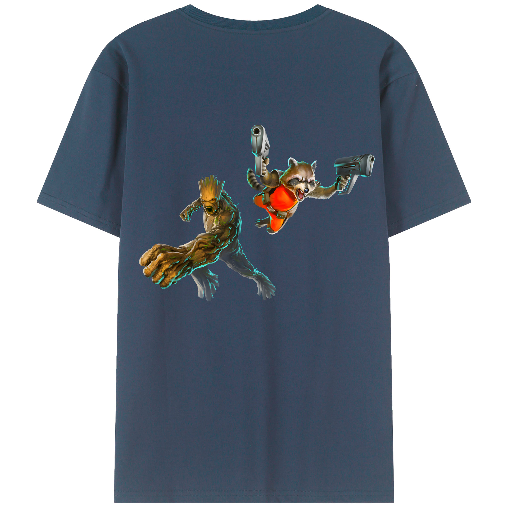 （画像用） アベンジャーズ The Avengers レディース半袖Tシャツ(バックプリント)