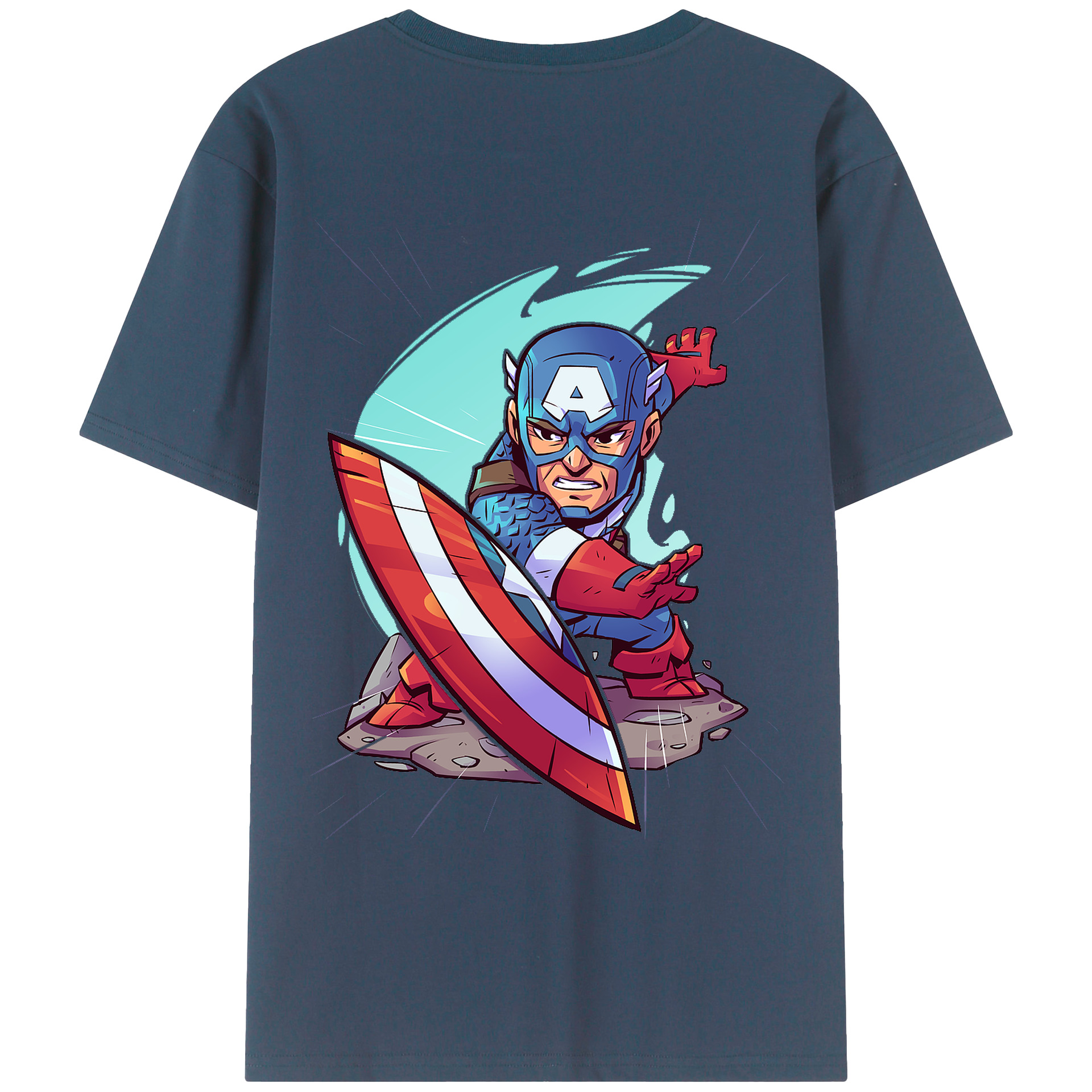 （画像用） アベンジャーズ The Avengers レディース半袖Tシャツ(バックプリント)